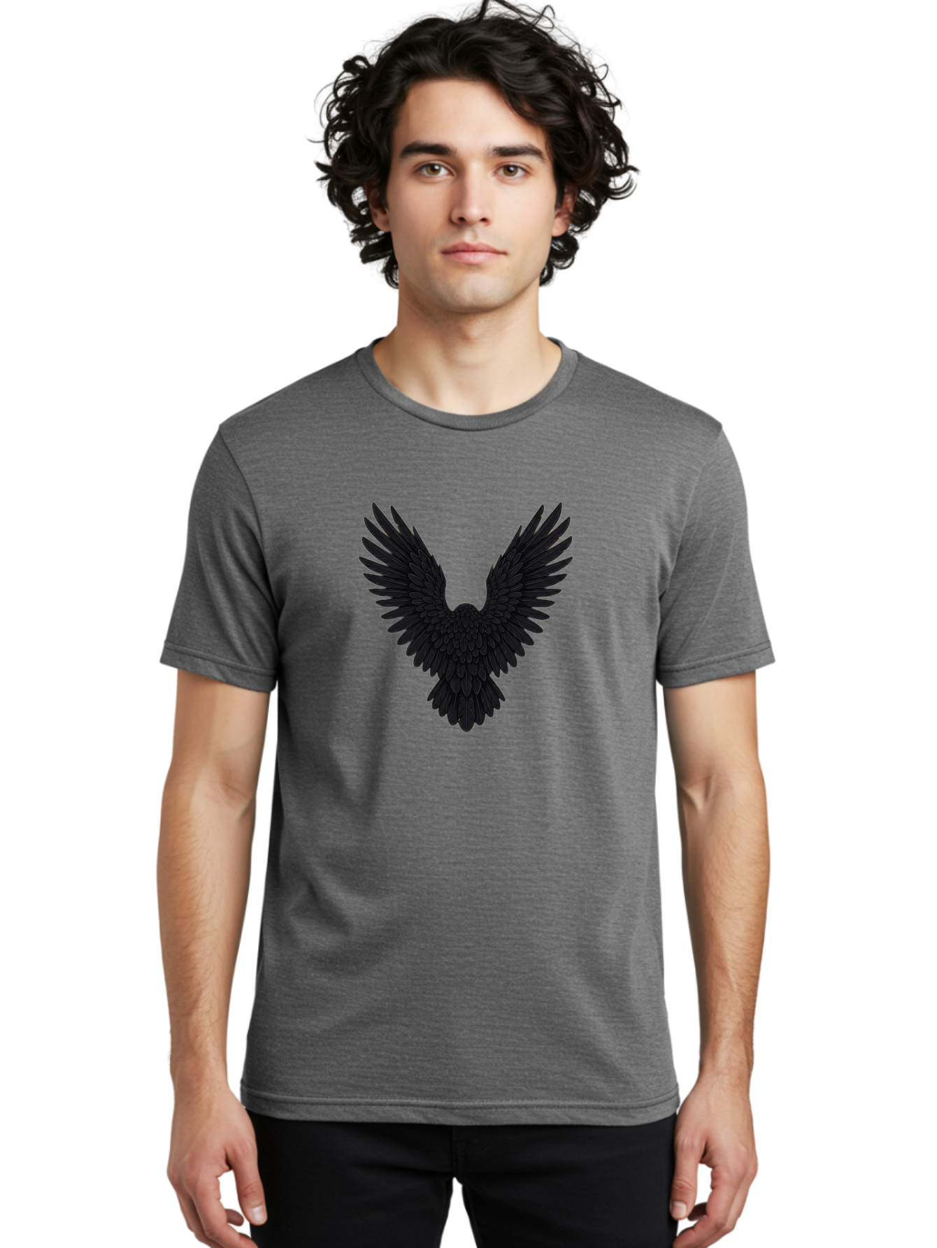 Black-Bird-Silhouette Men'S Graphic Tee, 100% Cotton, Comfortable Casual Summer Wear, Machine Washable, Vintage Camera, Old Camera, Antique Camera, Black Camera, Classic Photography, Photography Equipment, Nostalgic Device, Film Camera, Bak057 29