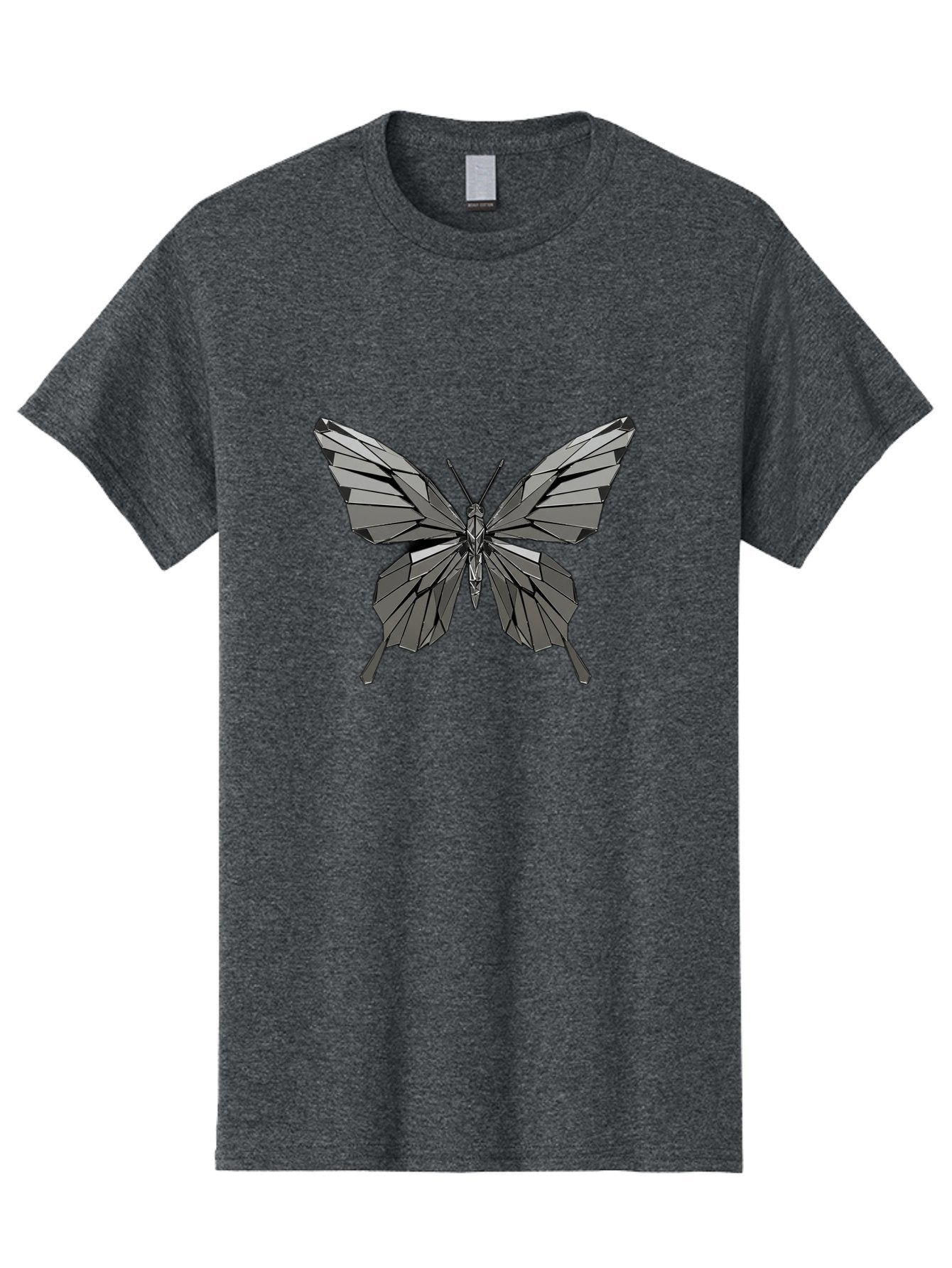Black-Butterfly-1 Men'S Graphic Tee, 100% Cotton, Comfortable Casual Summer Wear, Machine Washable, Vintage Camera, Old Camera, Antique Camera, Black Camera, Classic Photography, Photography Equipment, Nostalgic Device, Film Camera, Camera Art Bak058 7