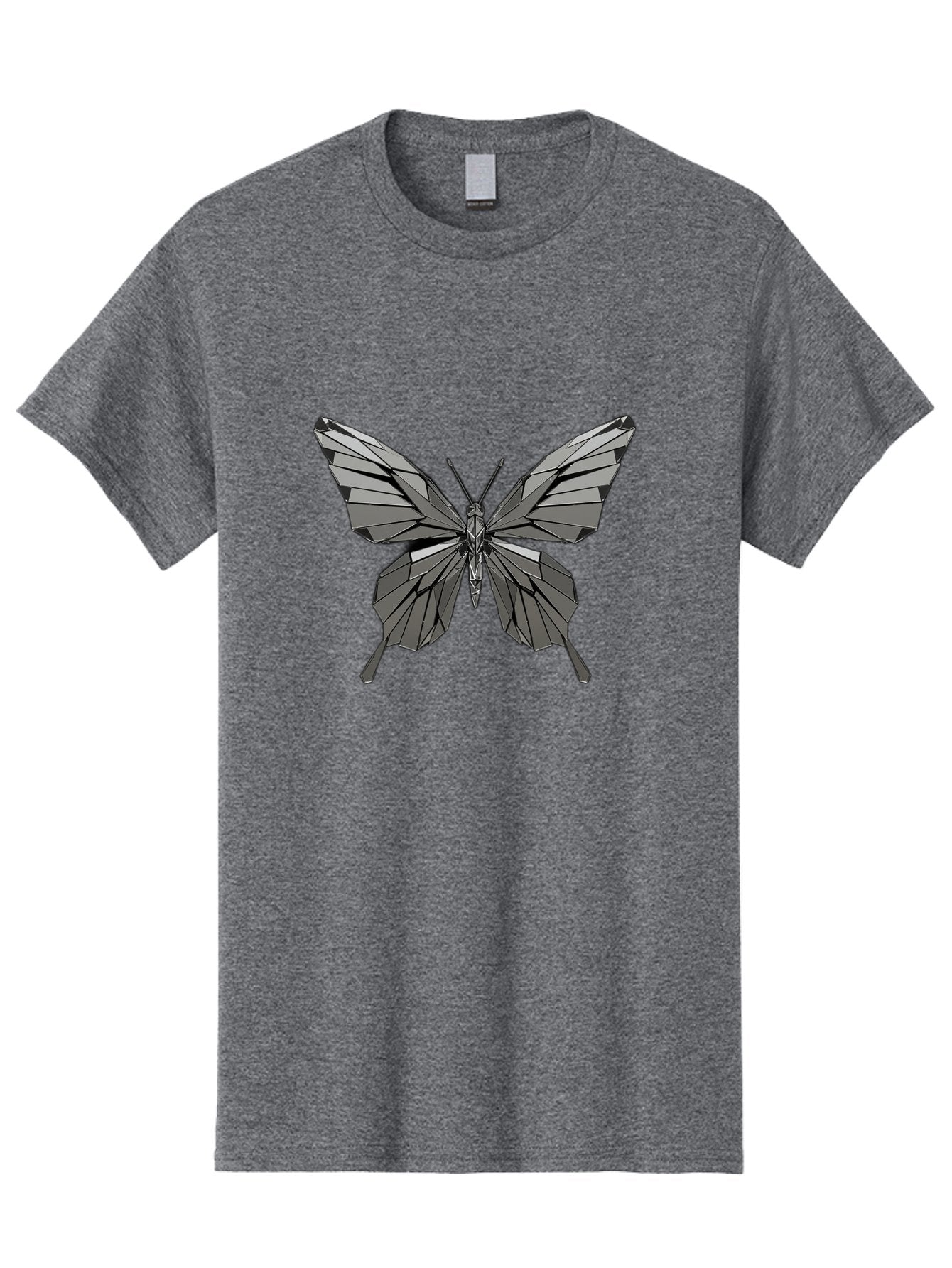 Black-Butterfly-1 Men'S Graphic Tee, 100% Cotton, Comfortable Casual Summer Wear, Machine Washable, Vintage Camera, Old Camera, Antique Camera, Black Camera, Classic Photography, Photography Equipment, Nostalgic Device, Film Camera, Camera Art Bak058 3