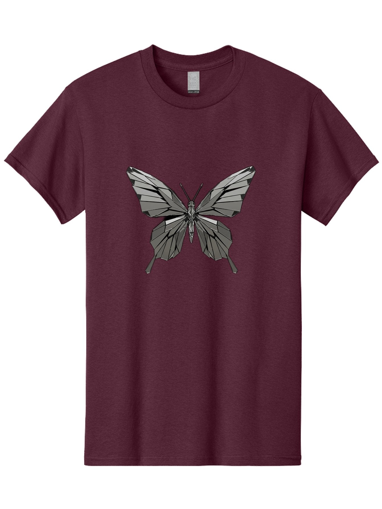 Black-Butterfly-1 Men'S Graphic Tee, 100% Cotton, Comfortable Casual Summer Wear, Machine Washable, Vintage Camera, Old Camera, Antique Camera, Black Camera, Classic Photography, Photography Equipment, Nostalgic Device, Film Camera, Camera Art Bak058 11