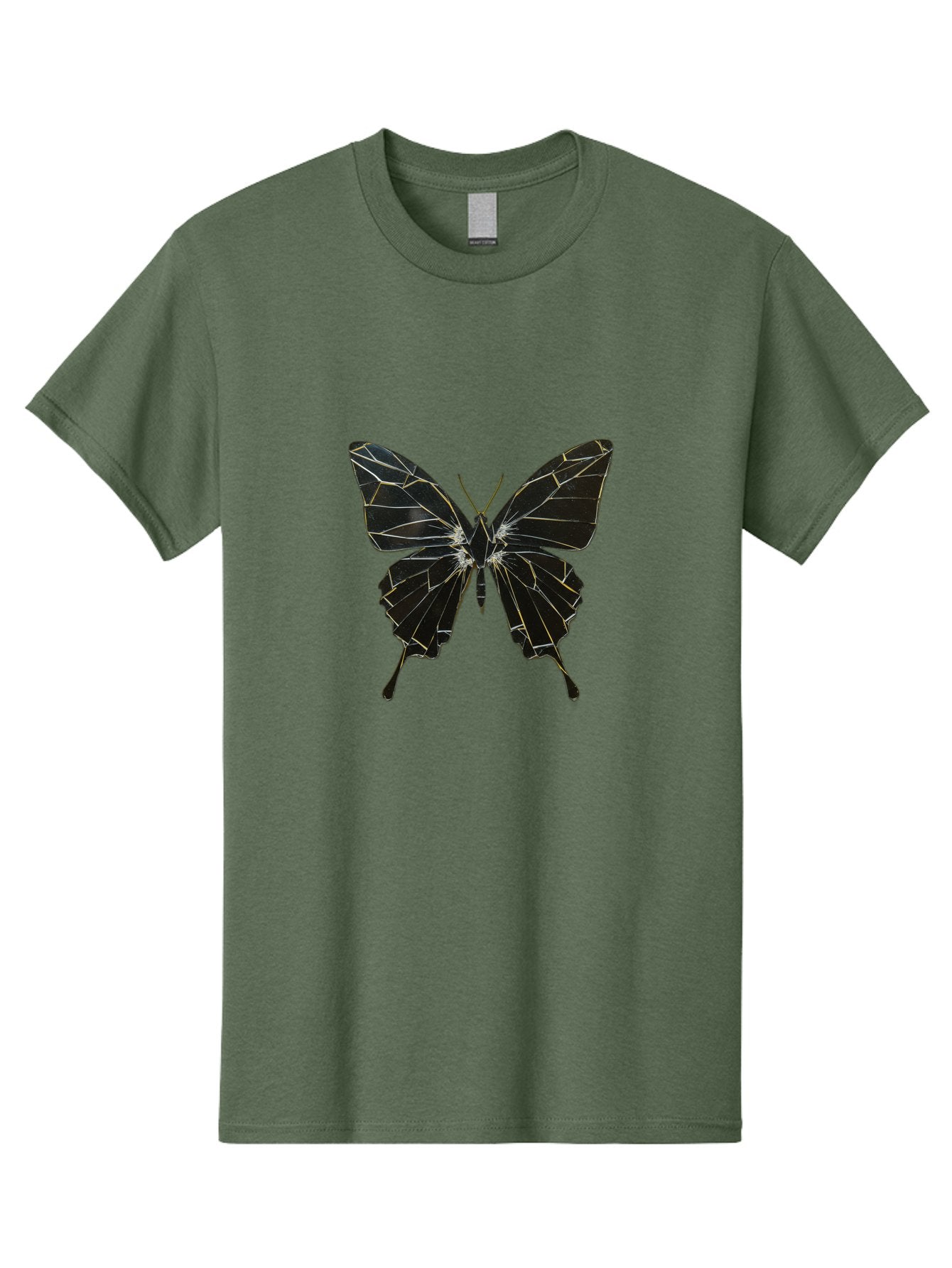 Black-Butterfly Men'S Graphic Tee, 100% Cotton, Comfortable Casual Summer Wear, Machine Washable, Vintage Camera, Old Camera, Antique Camera, Black Camera, Classic Photography, Photography Equipment, Nostalgic Device, Film Camera, Camera Art Bak060 6