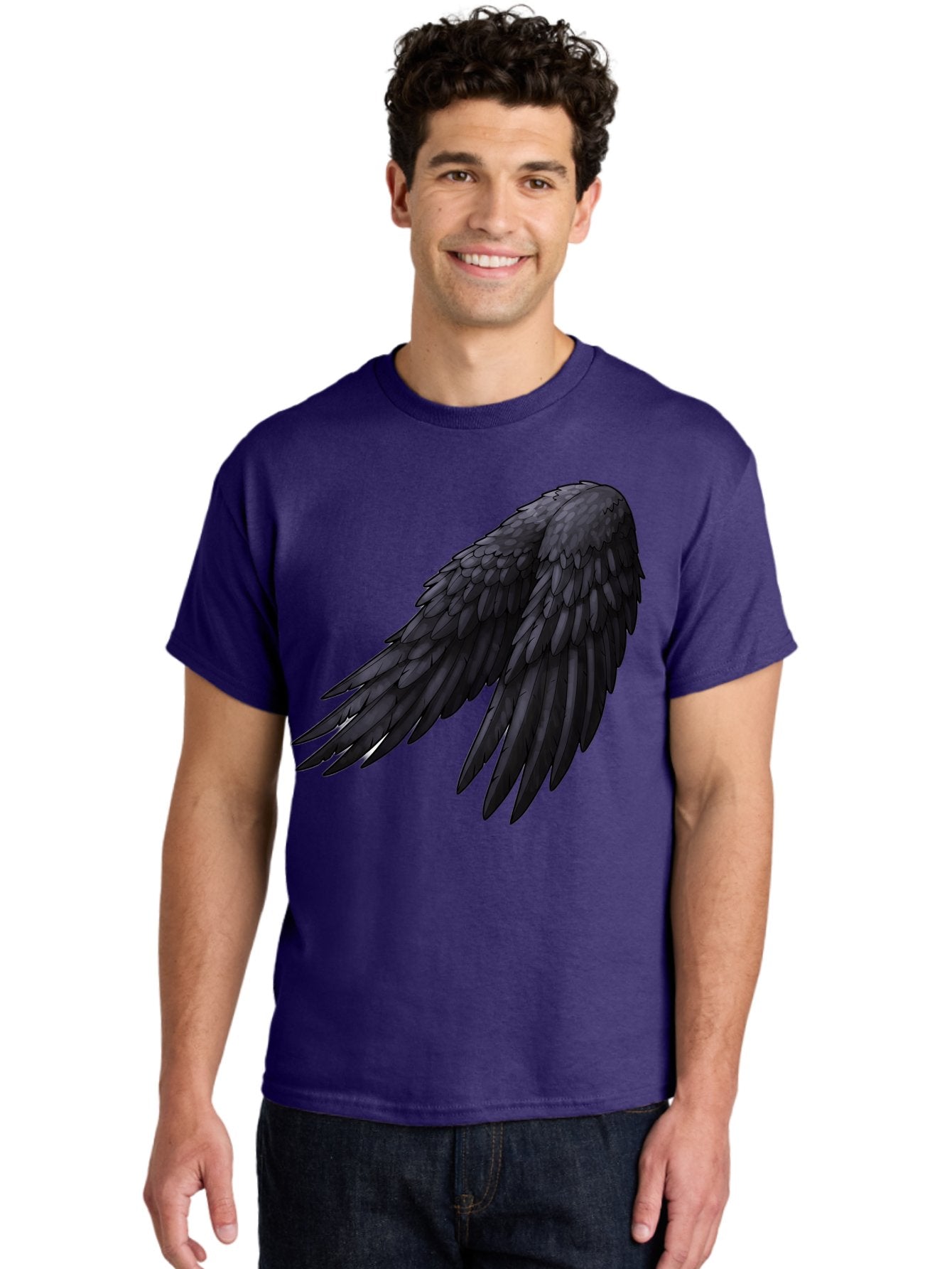 Black-Feathered-Wing Men'S Graphic Tee, 100% Cotton, Comfortable Casual Summer Wear, Machine Washable, Vintage Camera, Old Camera, Antique Camera, Black Camera, Classic Photography, Photography Equipment, Nostalgic Device, Film Camera, Bak066 22