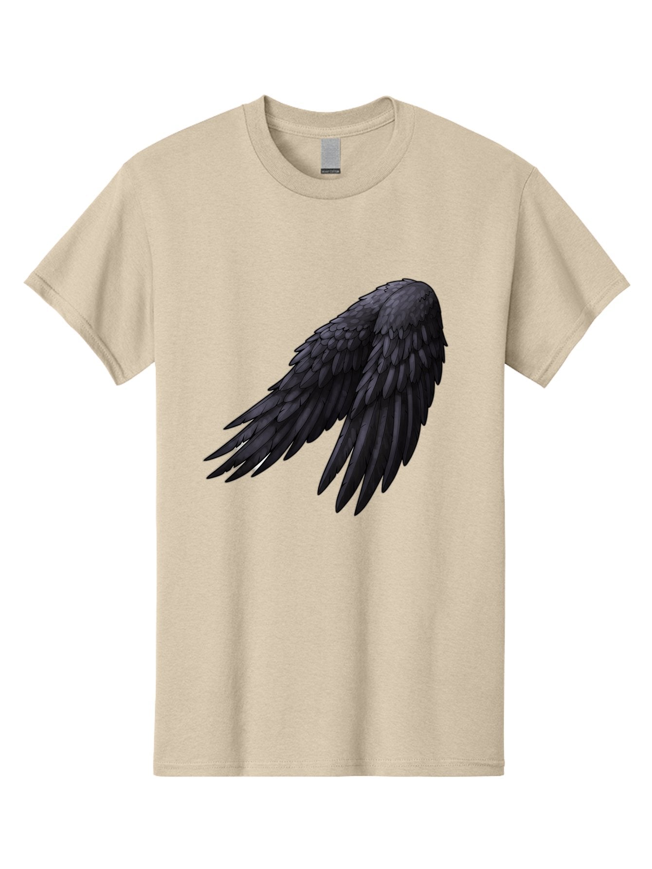 Black-Feathered-Wing Men'S Graphic Tee, 100% Cotton, Comfortable Casual Summer Wear, Machine Washable, Vintage Camera, Old Camera, Antique Camera, Black Camera, Classic Photography, Photography Equipment, Nostalgic Device, Film Camera, Bak066