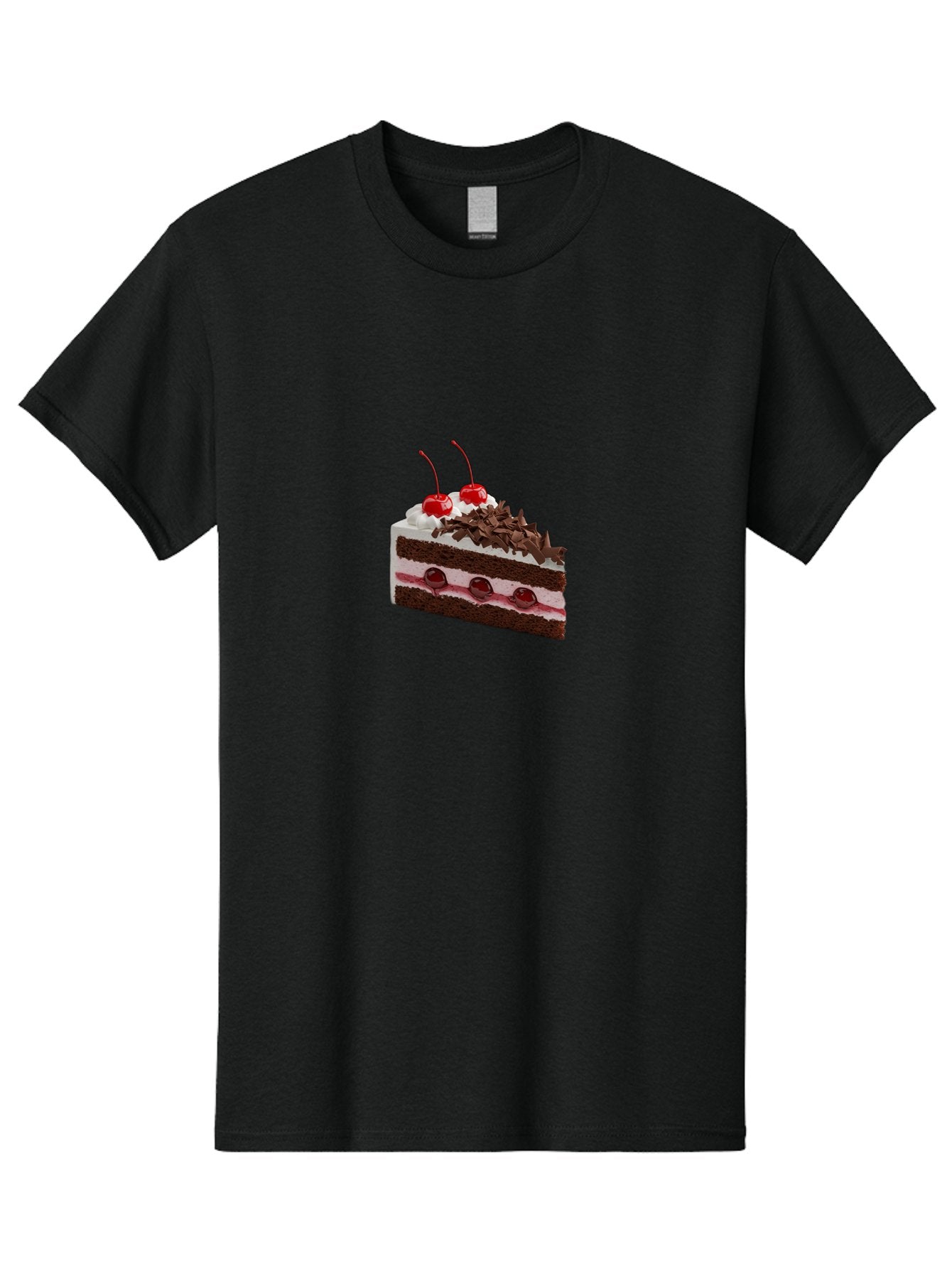 Black-Forest-Cake-1 Men'S Graphic Tee, 100% Cotton, Comfortable Casual Summer Wear, Machine Washable, Vintage Camera, Old Camera, Antique Camera, Black Camera, Classic Photography, Photography Equipment, Nostalgic Device, Film Camera, Bak068 12