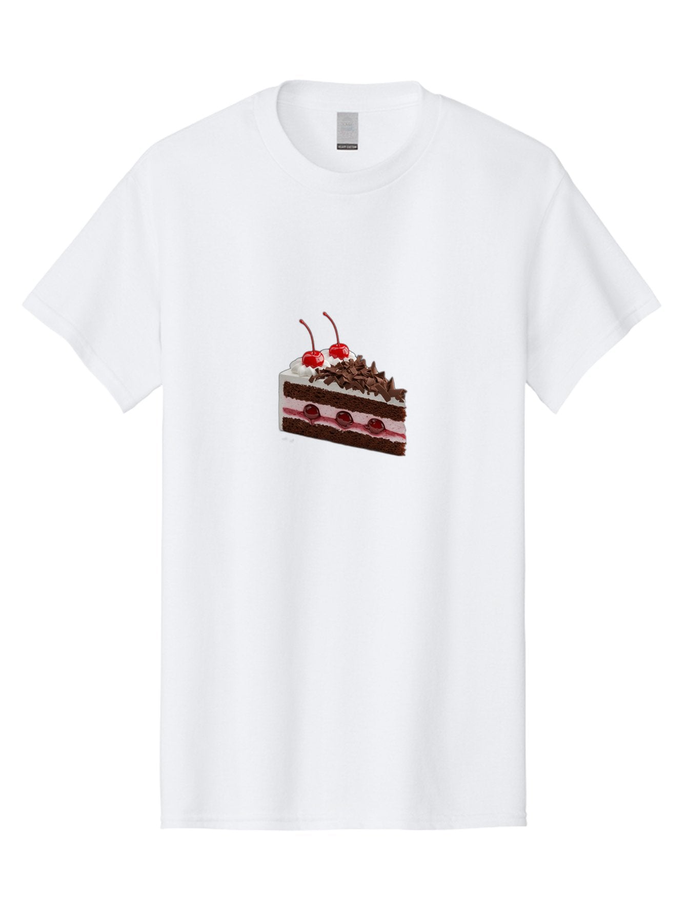 Black-Forest-Cake-1 Men'S Graphic Tee, 100% Cotton, Comfortable Casual Summer Wear, Machine Washable, Vintage Camera, Old Camera, Antique Camera, Black Camera, Classic Photography, Photography Equipment, Nostalgic Device, Film Camera, Bak068 4