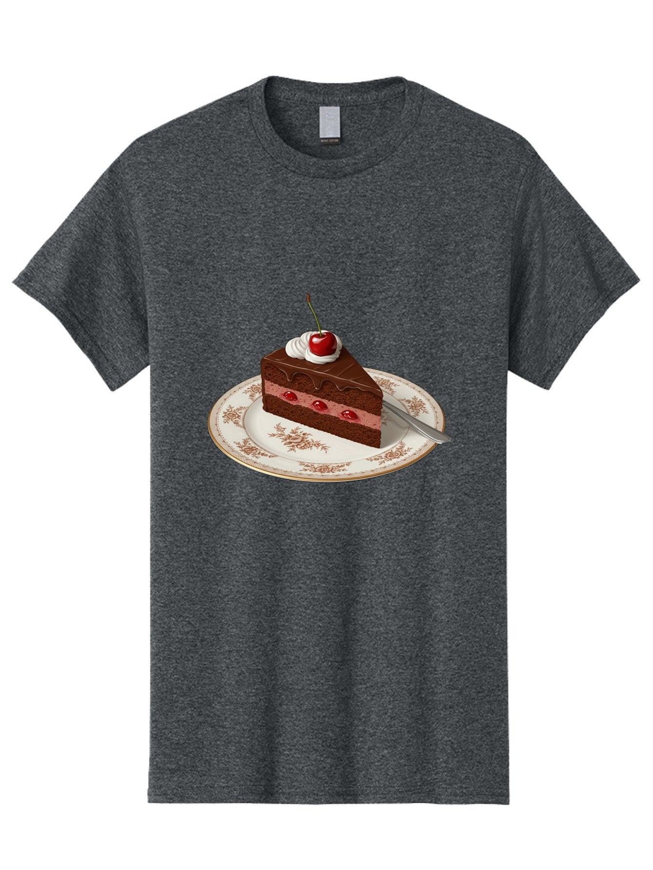 Black-Forest-Cake Men'S Graphic Tee, 100% Cotton, Comfortable Casual Summer Wear, Machine Washable, Vintage Camera, Old Camera, Antique Camera, Black Camera, Classic Photography, Photography Equipment, Nostalgic Device, Film Camera, Camera Art Bak069
