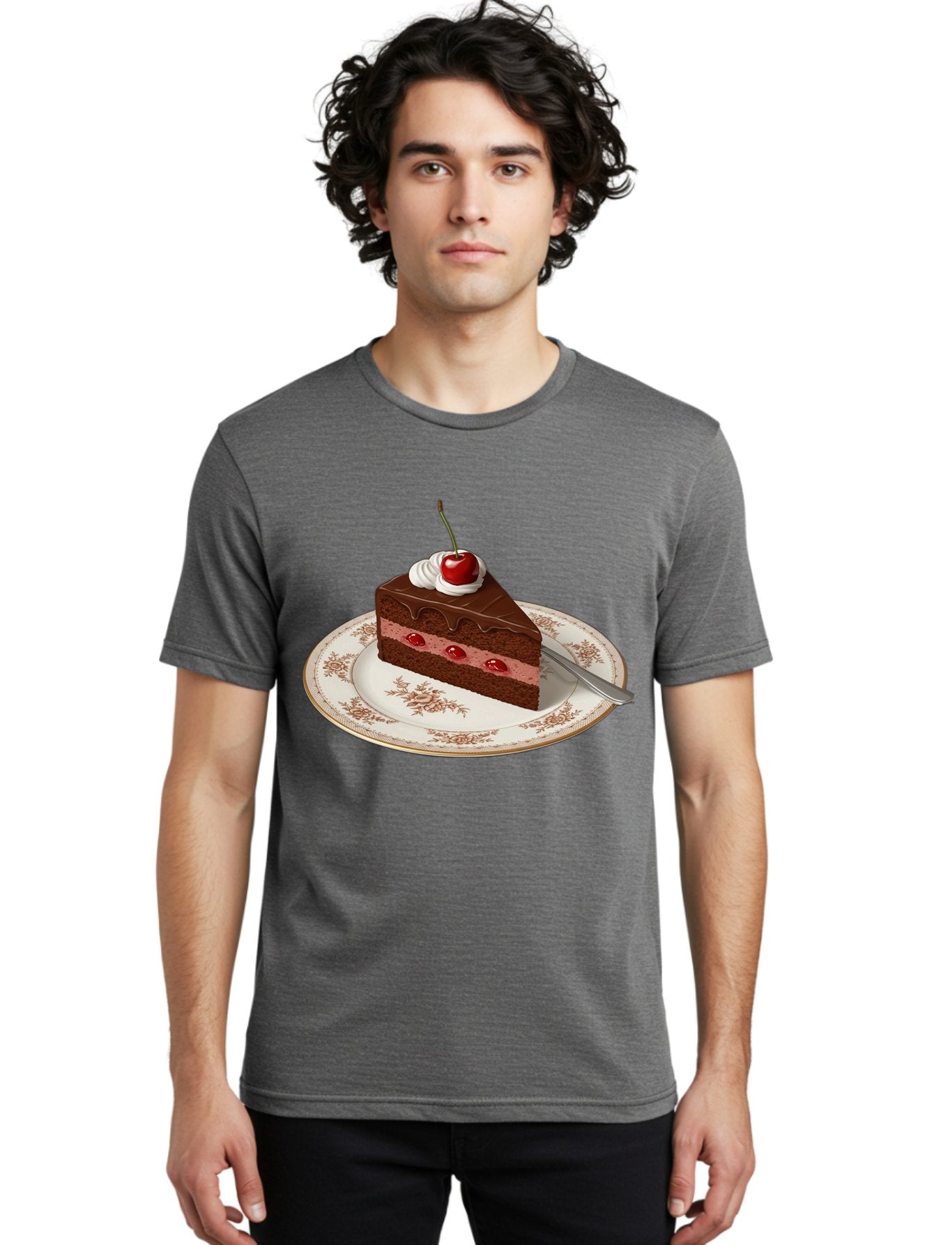 Black-Forest-Cake Men'S Graphic Tee, 100% Cotton, Comfortable Casual Summer Wear, Machine Washable, Vintage Camera, Old Camera, Antique Camera, Black Camera, Classic Photography, Photography Equipment, Nostalgic Device, Film Camera, Camera Art Bak069 16
