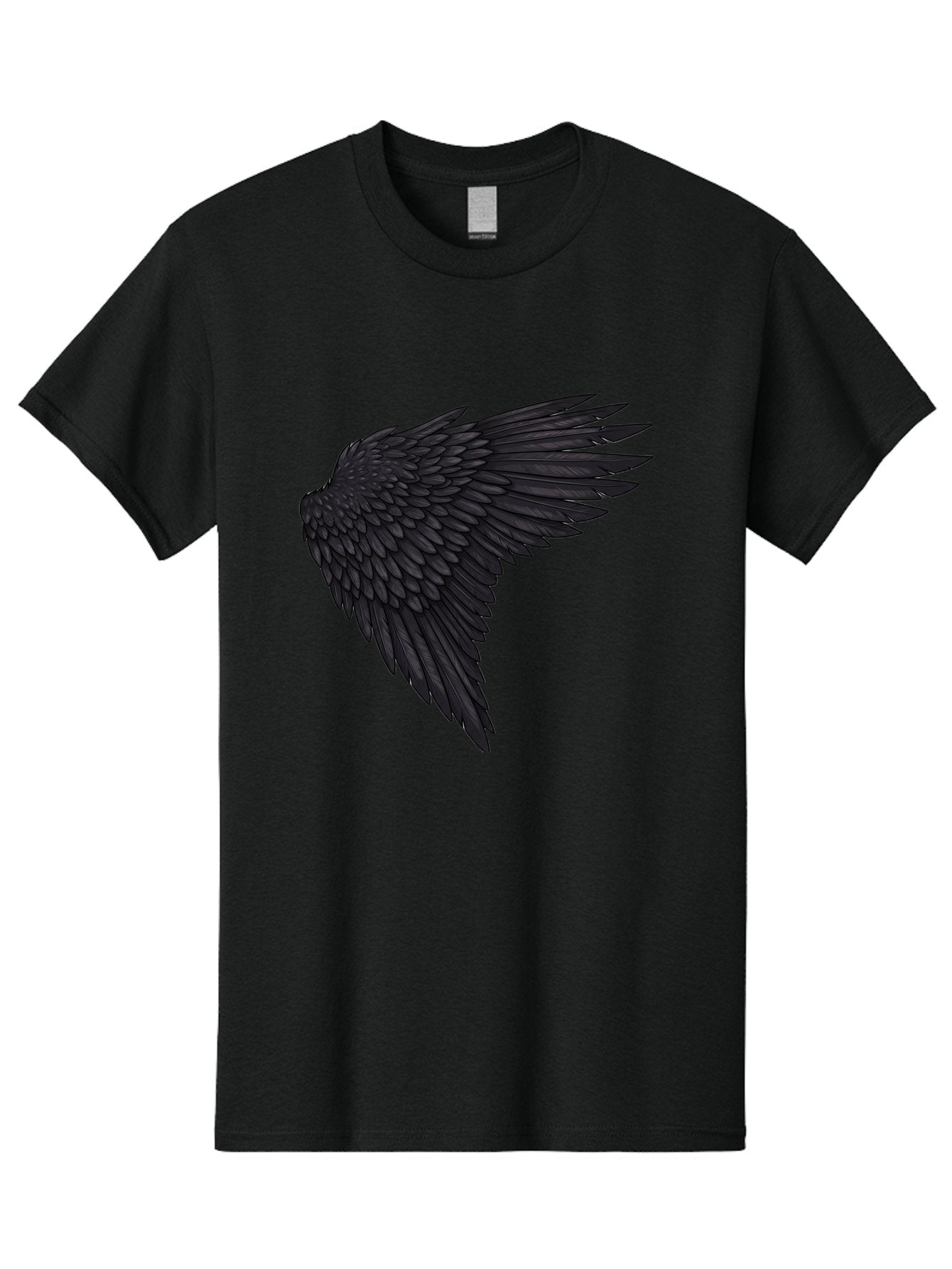 Black-Wing-1 Men'S Graphic Tee, 100% Cotton, Comfortable Casual Summer Wear, Machine Washable, Vintage Camera, Old Camera, Antique Camera, Black Camera, Classic Photography, Photography Equipment, Nostalgic Device, Film Camera, Camera Art Bak070 5