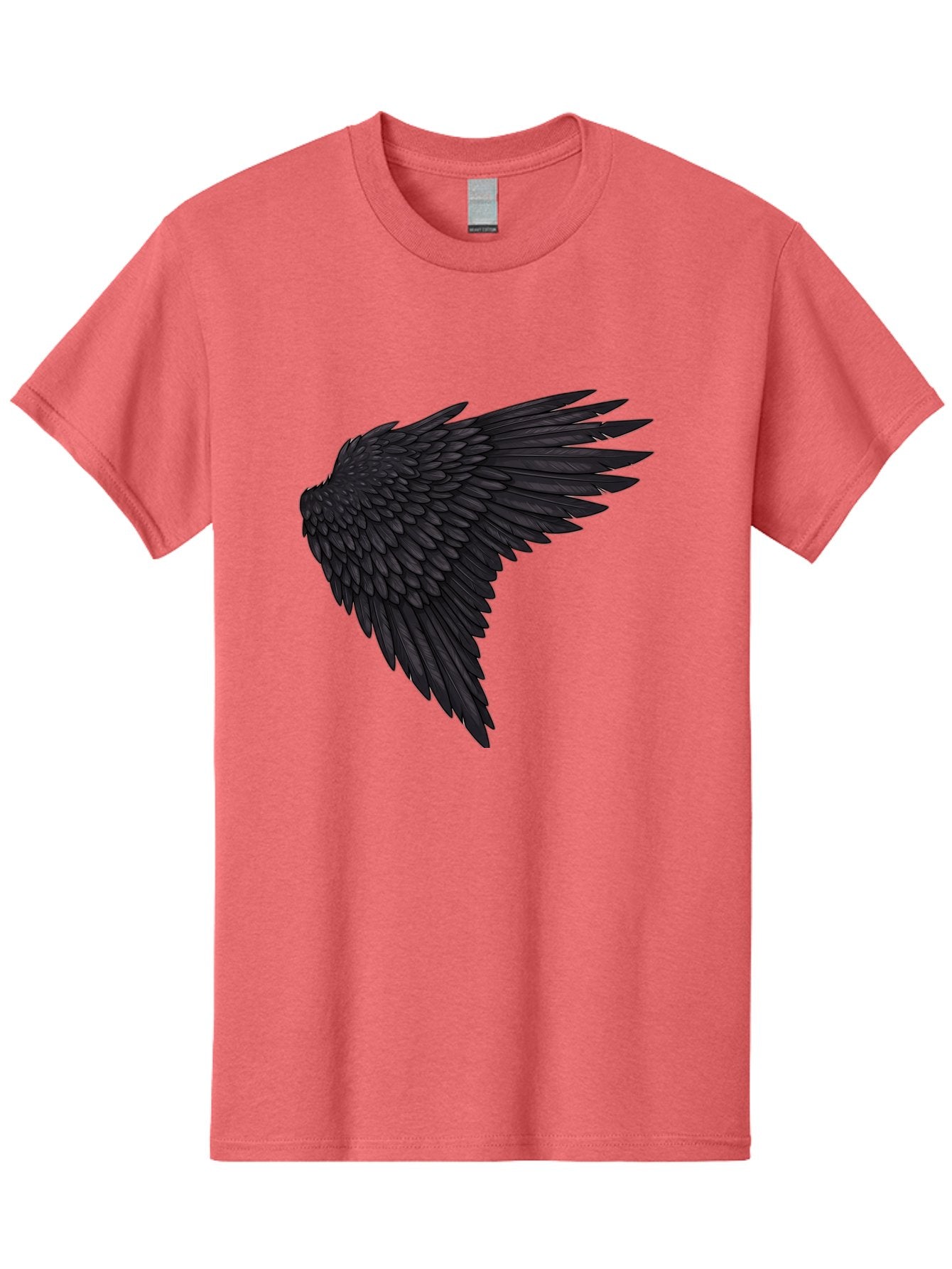 Black-Wing-1 Men'S Graphic Tee, 100% Cotton, Comfortable Casual Summer Wear, Machine Washable, Vintage Camera, Old Camera, Antique Camera, Black Camera, Classic Photography, Photography Equipment, Nostalgic Device, Film Camera, Camera Art Bak070