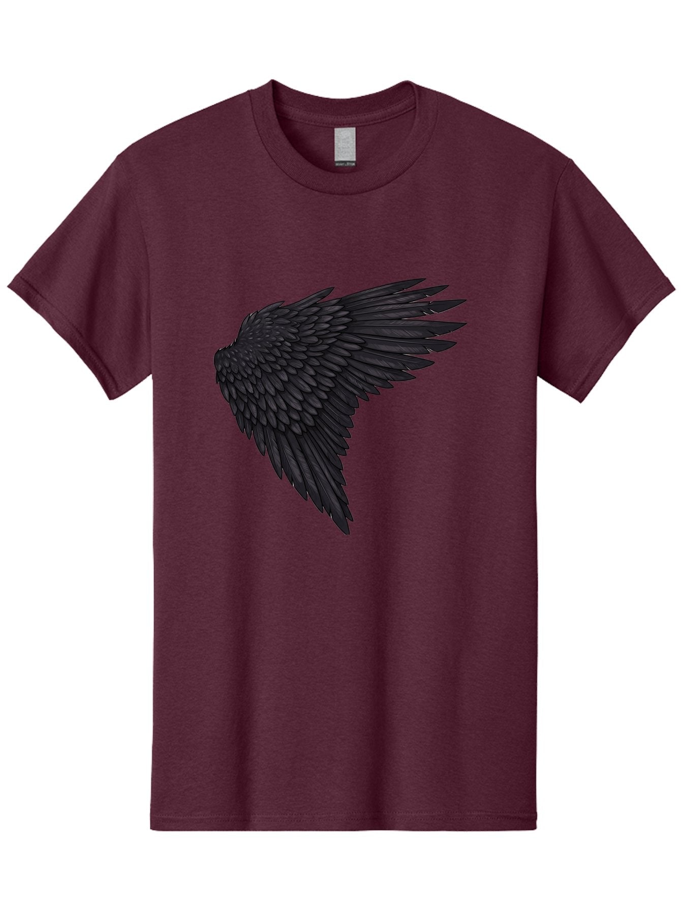 Black-Wing-1 Men'S Graphic Tee, 100% Cotton, Comfortable Casual Summer Wear, Machine Washable, Vintage Camera, Old Camera, Antique Camera, Black Camera, Classic Photography, Photography Equipment, Nostalgic Device, Film Camera, Camera Art Bak070 13