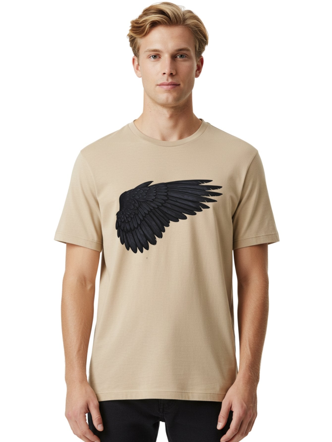 Black-Wing Men'S Graphic Tee, 100% Cotton, Comfortable Casual Summer Wear, Machine Washable, Vintage Camera, Old Camera, Antique Camera, Black Camera, Classic Photography, Photography Equipment, Nostalgic Device, Film Camera, Camera Art Bak071 28