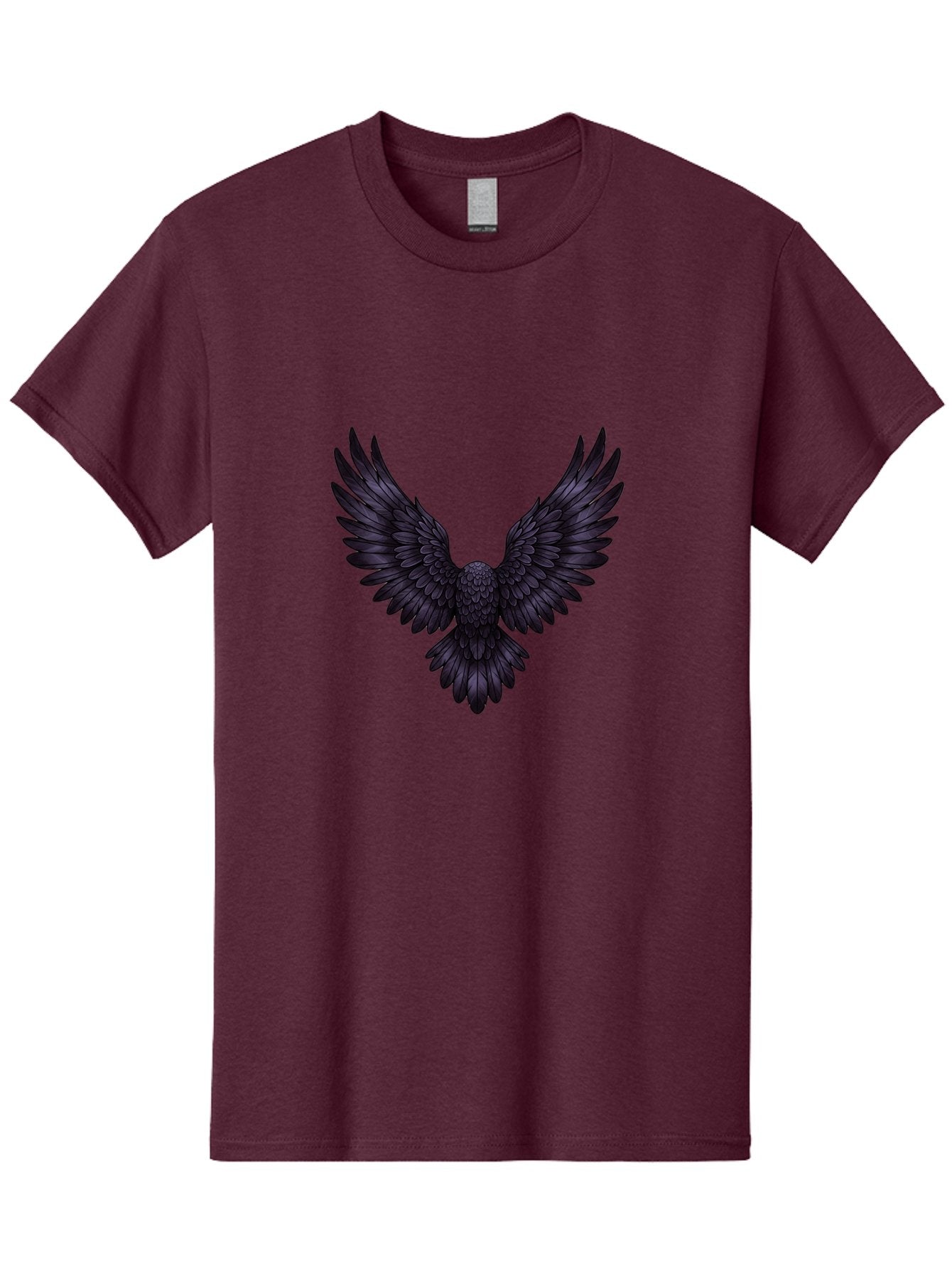 Black-Wings-1 Men'S Graphic Tee, 100% Cotton, Comfortable Casual Summer Wear, Machine Washable, Vintage Camera, Old Camera, Antique Camera, Black Camera, Classic Photography, Photography Equipment, Nostalgic Device, Film Camera, Camera Art Bak072