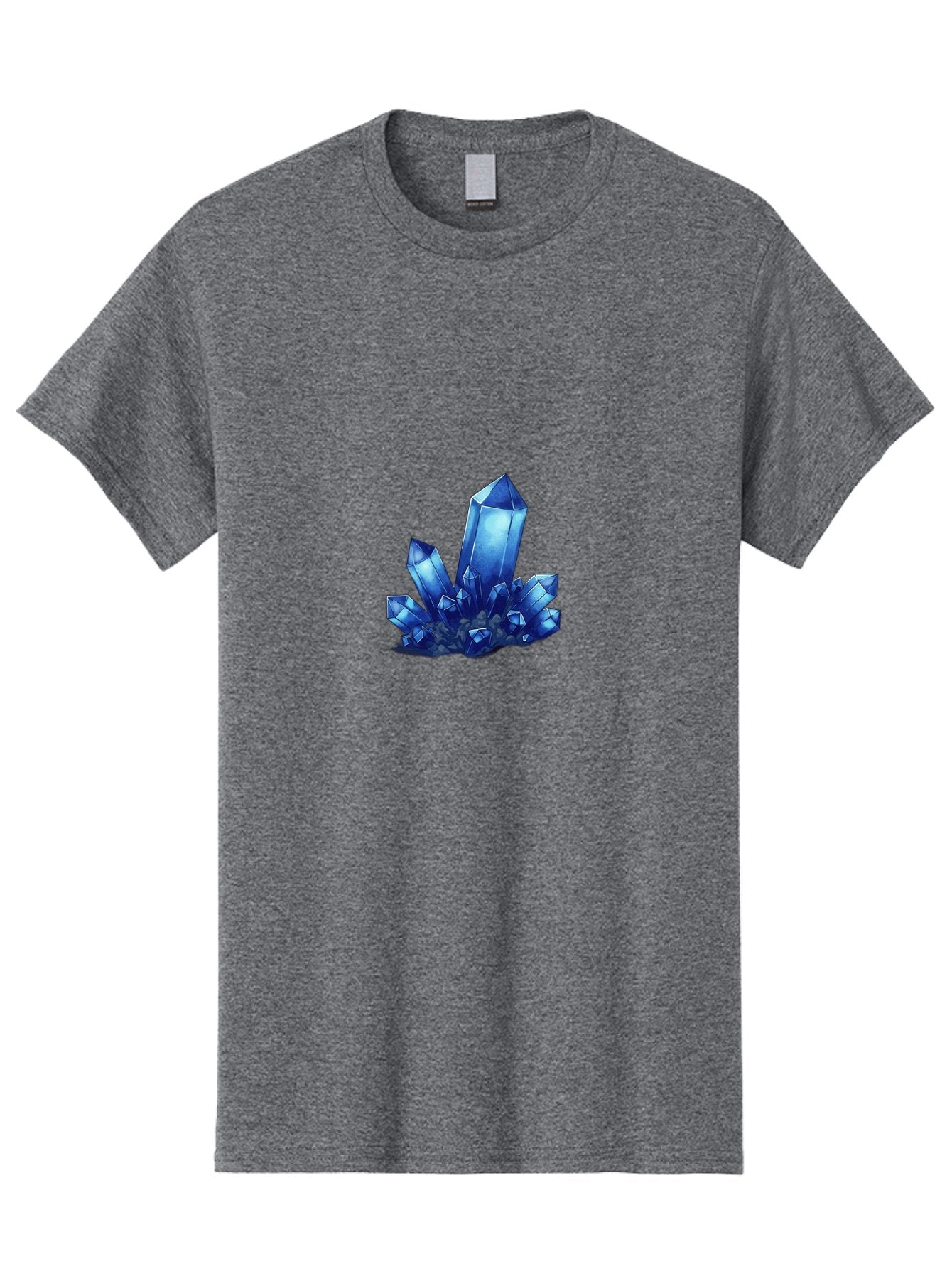 Blue-Crystal-Cluster-1 Men'S Graphic Tee, 100% Cotton, Comfortable Casual Summer Wear, Machine Washable, Vintage Camera, Old Camera, Antique Camera, Black Camera, Classic Photography, Photography Equipment, Nostalgic Device, Film Camera, Bak075 5