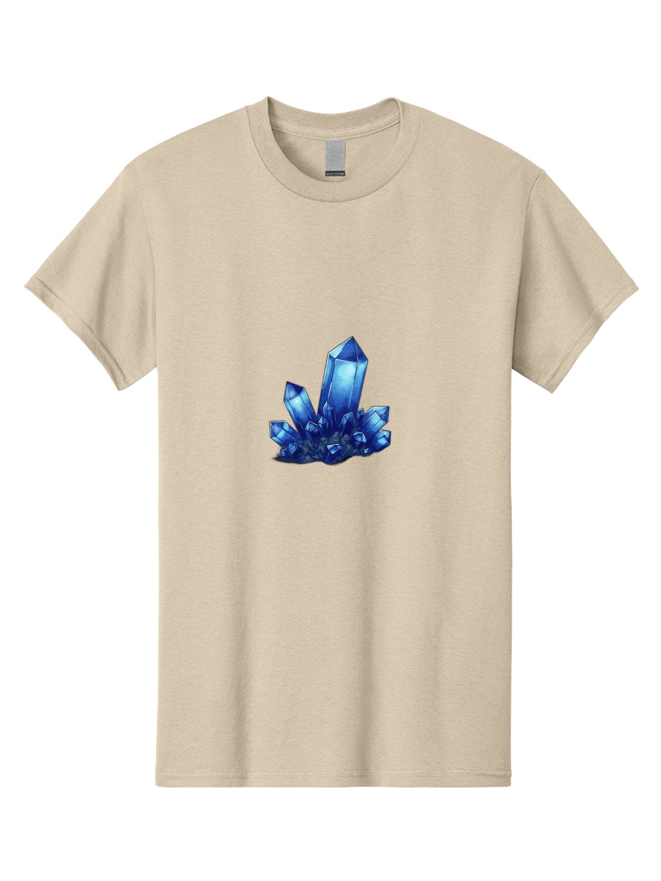 Blue-Crystal-Cluster-1 Men'S Graphic Tee, 100% Cotton, Comfortable Casual Summer Wear, Machine Washable, Vintage Camera, Old Camera, Antique Camera, Black Camera, Classic Photography, Photography Equipment, Nostalgic Device, Film Camera, Bak075 15