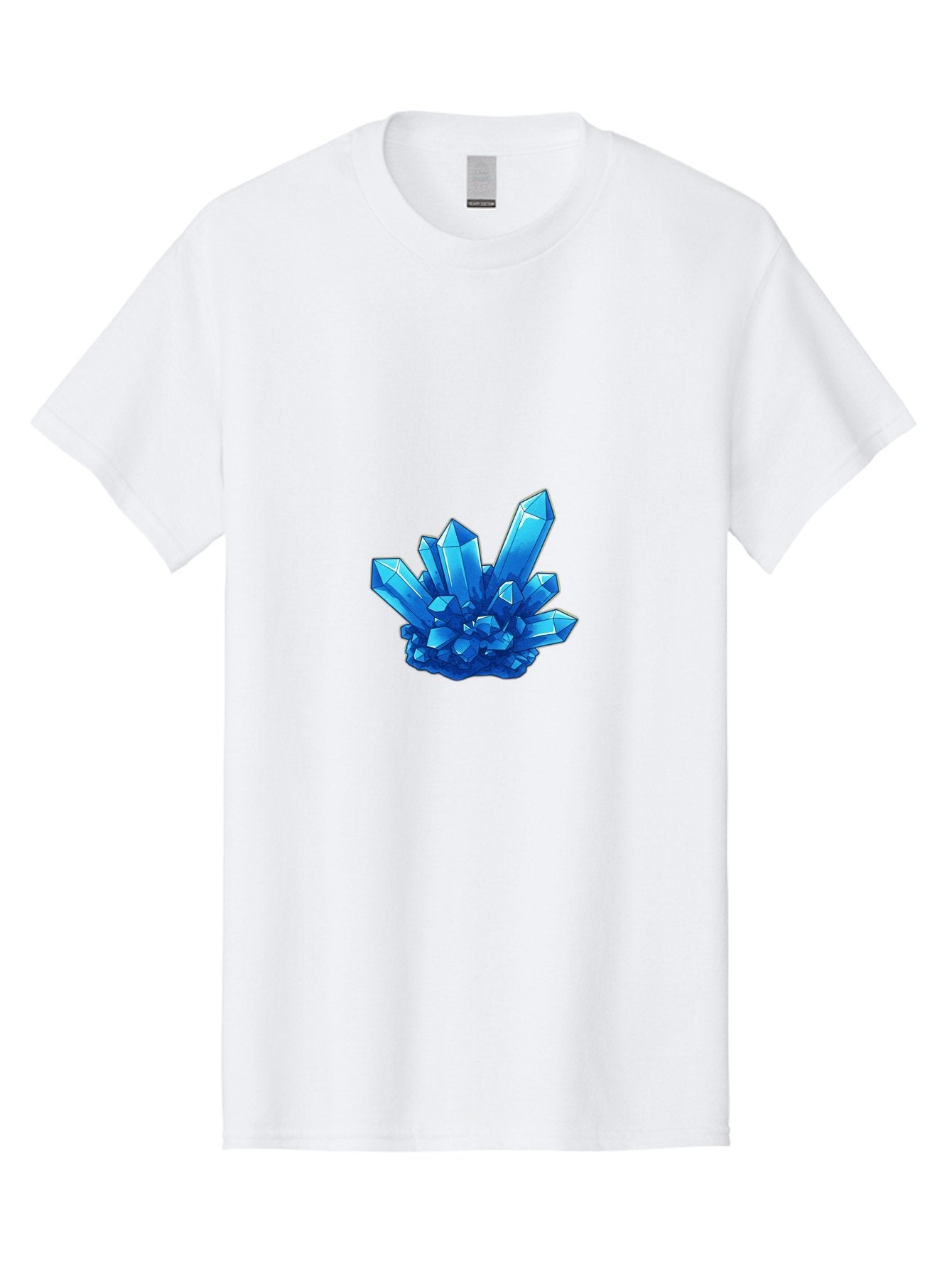 Blue-Crystal-Cluster Men'S Graphic Tee, 100% Cotton, Comfortable Casual Summer Wear, Machine Washable, Vintage Camera, Old Camera, Antique Camera, Black Camera, Classic Photography, Photography Equipment, Nostalgic Device, Film Camera, Bak076 5