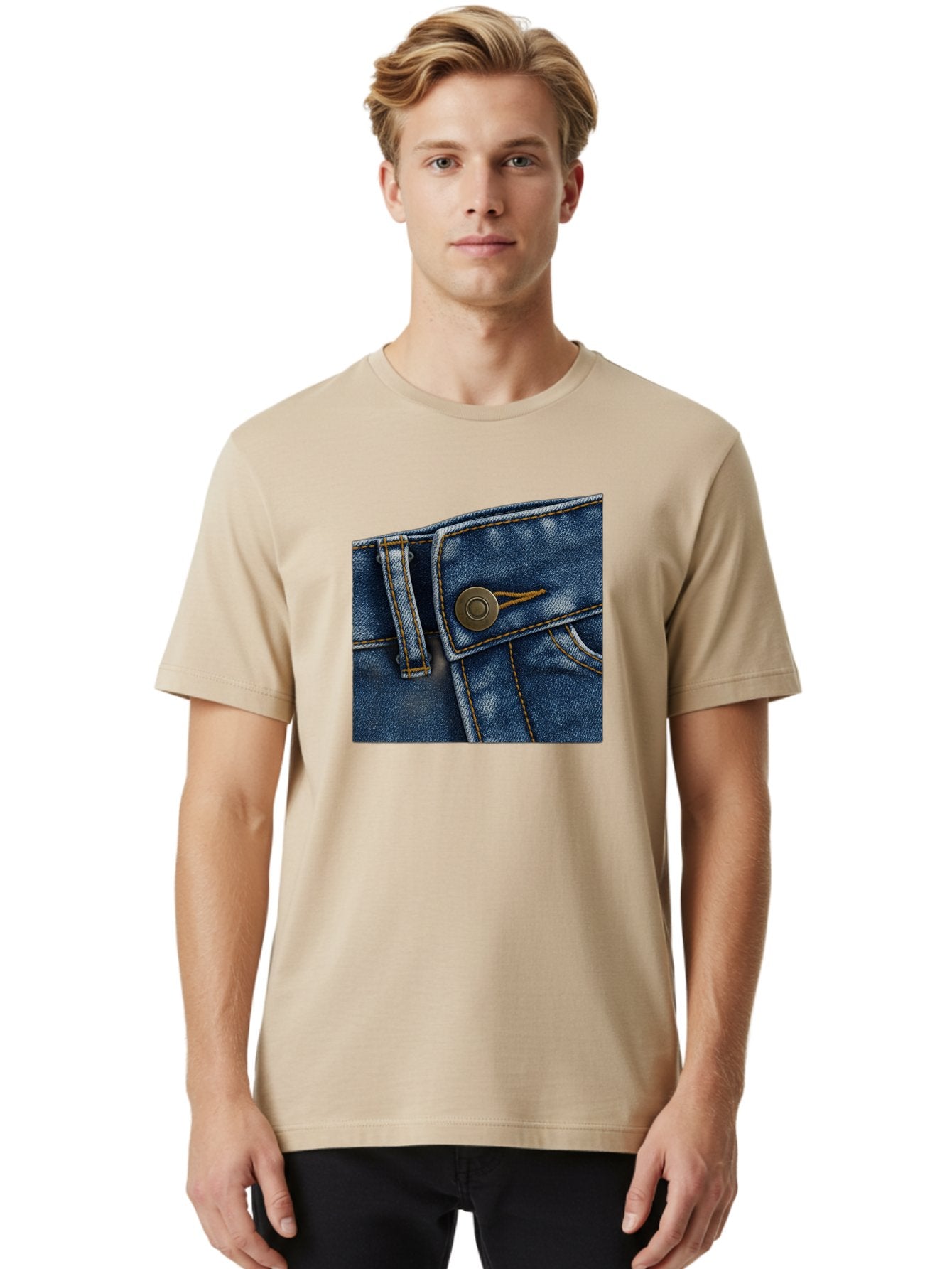 Blue-Jeans Men'S Graphic Tee, 100% Cotton, Comfortable Casual Summer Wear, Machine Washable, Vintage Camera, Old Camera, Antique Camera, Black Camera, Classic Photography, Photography Equipment, Nostalgic Device, Film Camera, Camera Art Bak081 18