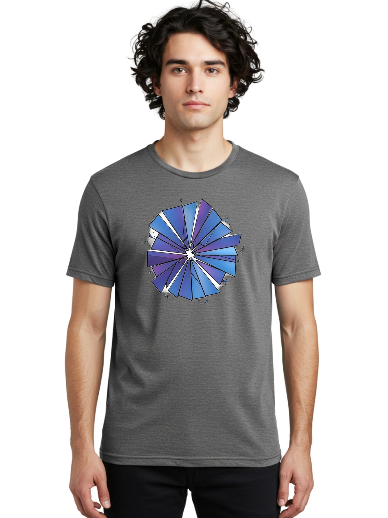 Blue-Pinwheel Men'S Graphic Tee, 100% Cotton, Comfortable Casual Summer Wear, Machine Washable, Vintage Camera, Old Camera, Antique Camera, Black Camera, Classic Photography, Photography Equipment, Nostalgic Device, Film Camera, Camera Art Bak082 17
