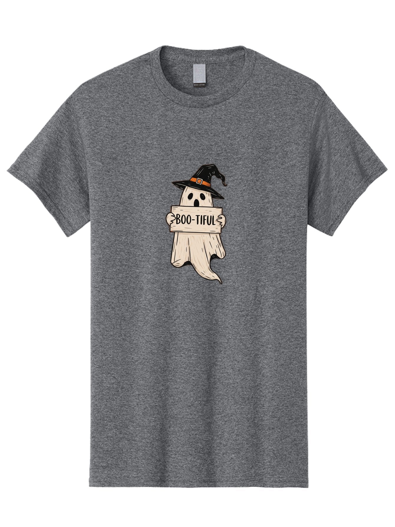 Boo-Tiful-Ghost-4 Men'S Graphic Tee, 100% Cotton, Comfortable Casual Summer Wear, Machine Washable, Vintage Camera, Old Camera, Antique Camera, Black Camera, Classic Photography, Photography Equipment, Nostalgic Device, Film Camera, Camera Art Bak096 12