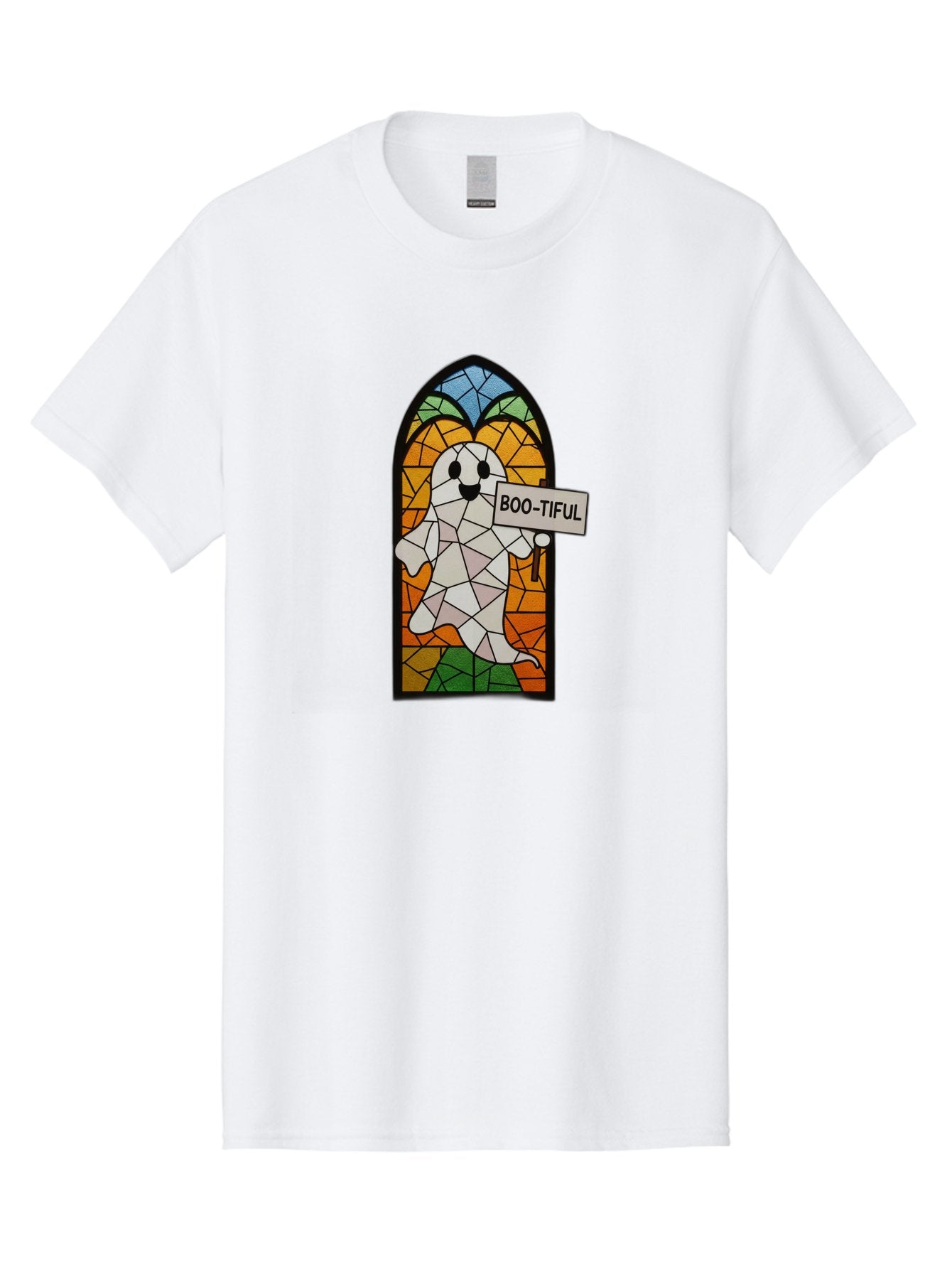 Boo-Tiful-Ghost-6 Men'S Graphic Tee, 100% Cotton, Comfortable Casual Summer Wear, Machine Washable, Vintage Camera, Old Camera, Antique Camera, Black Camera, Classic Photography, Photography Equipment, Nostalgic Device, Film Camera, Camera Art Bak098