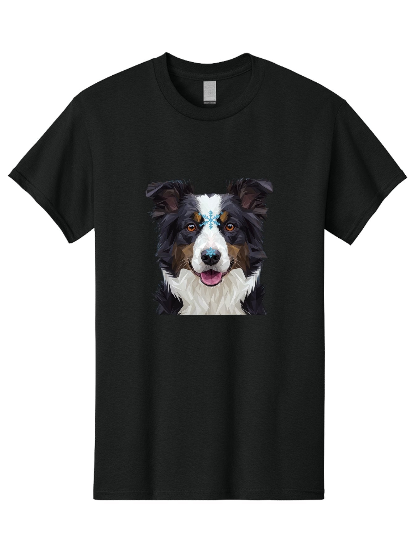 Border-Collie-With-Snowflake Men'S Graphic Tee, 100% Cotton, Comfortable Casual Summer Wear, Machine Washable, Vintage Camera, Old Camera, Antique Camera, Black Camera, Classic Photography, Photography Equipment, Nostalgic Device, Film Camera, Bak102 8