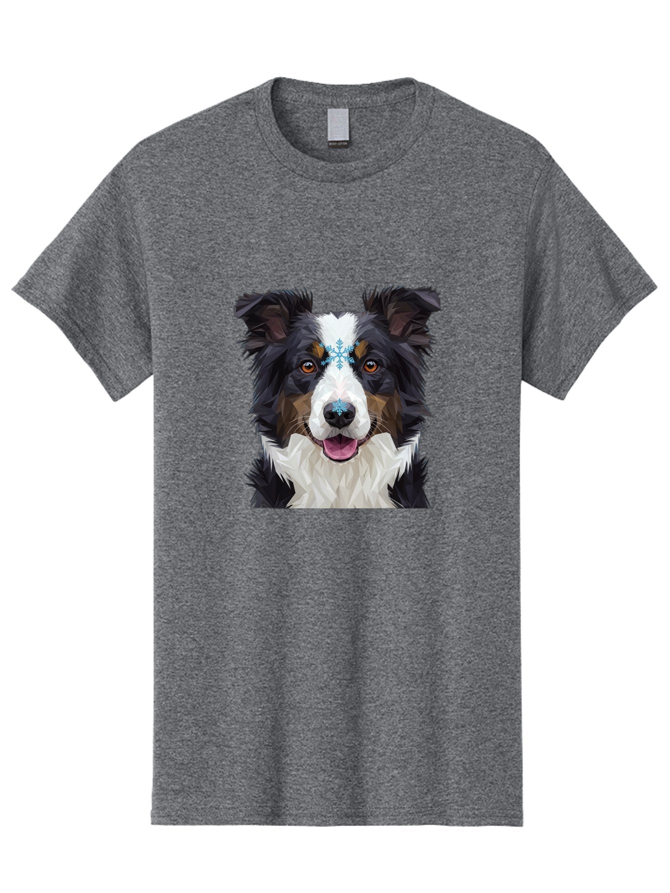 Border-Collie-With-Snowflake Men'S Graphic Tee, 100% Cotton, Comfortable Casual Summer Wear, Machine Washable, Vintage Camera, Old Camera, Antique Camera, Black Camera, Classic Photography, Photography Equipment, Nostalgic Device, Film Camera, Bak102 4