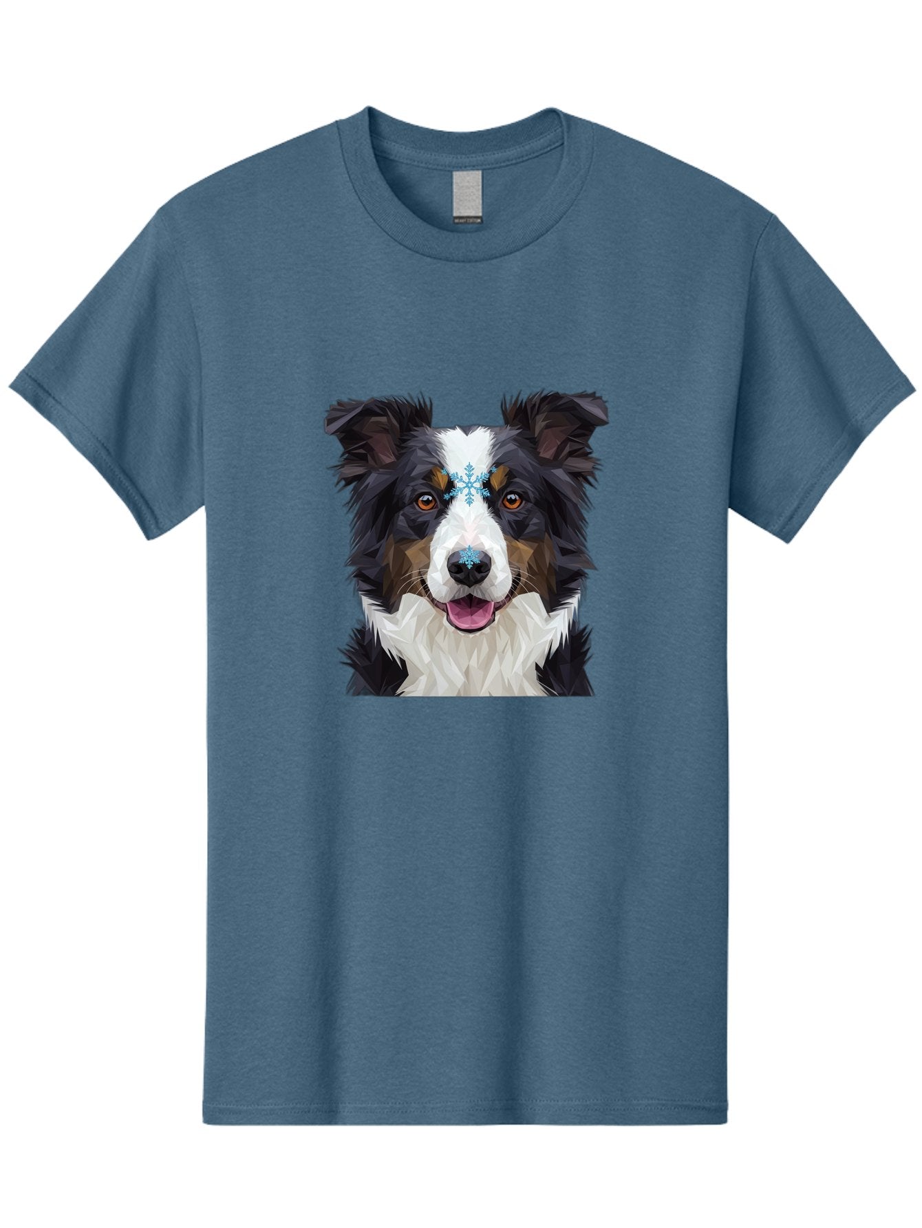 Border-Collie-With-Snowflake Men'S Graphic Tee, 100% Cotton, Comfortable Casual Summer Wear, Machine Washable, Vintage Camera, Old Camera, Antique Camera, Black Camera, Classic Photography, Photography Equipment, Nostalgic Device, Film Camera, Bak102