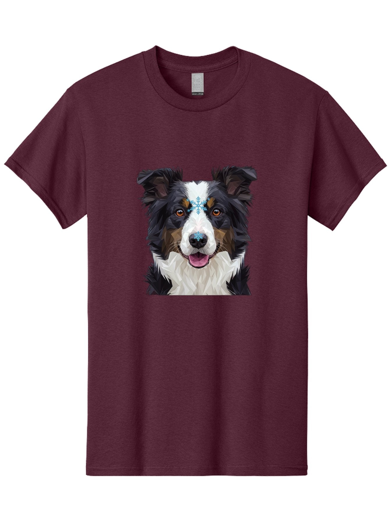 Border-Collie-With-Snowflake Men'S Graphic Tee, 100% Cotton, Comfortable Casual Summer Wear, Machine Washable, Vintage Camera, Old Camera, Antique Camera, Black Camera, Classic Photography, Photography Equipment, Nostalgic Device, Film Camera, Bak102 10