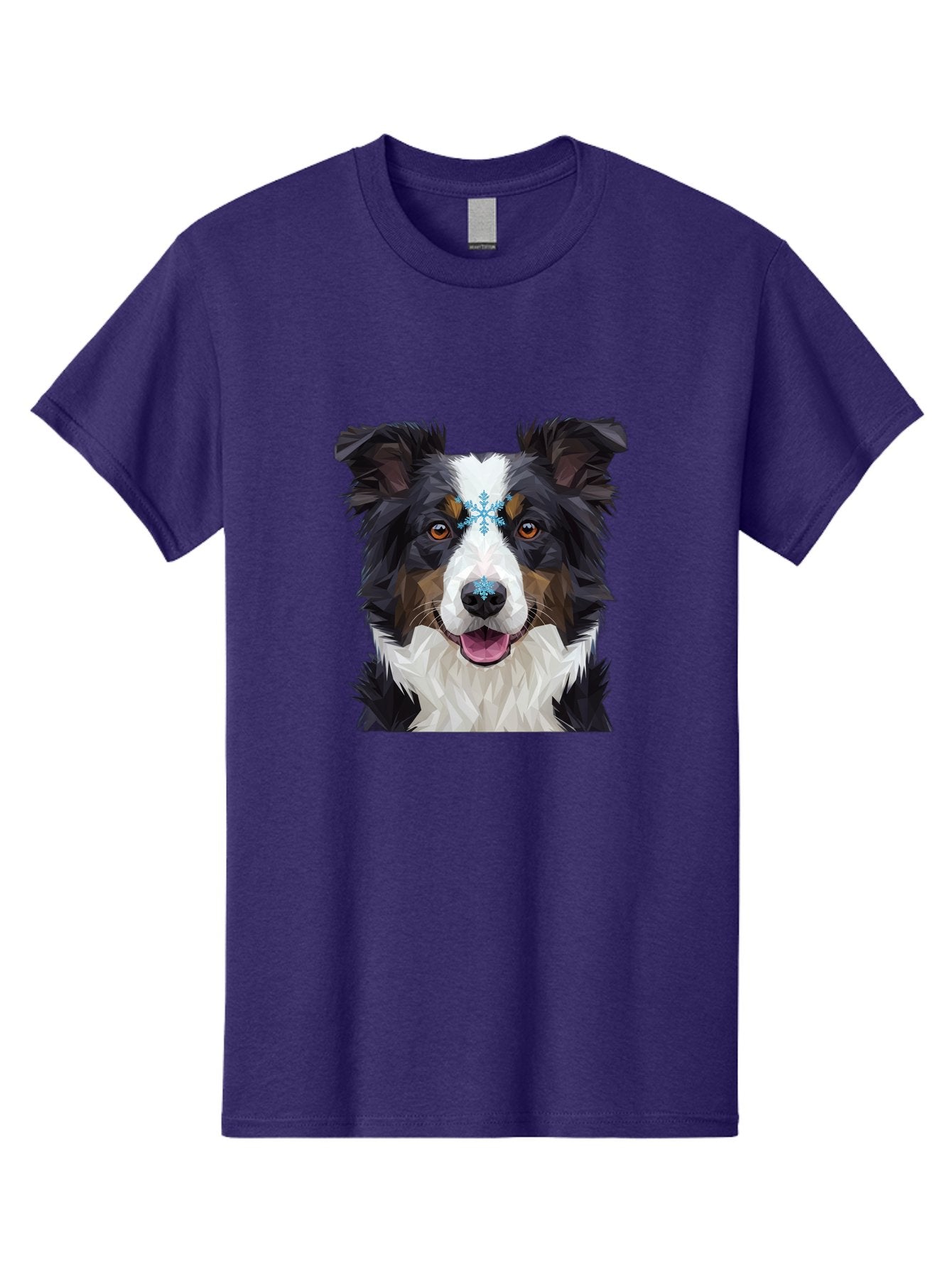 Border-Collie-With-Snowflake Men'S Graphic Tee, 100% Cotton, Comfortable Casual Summer Wear, Machine Washable, Vintage Camera, Old Camera, Antique Camera, Black Camera, Classic Photography, Photography Equipment, Nostalgic Device, Film Camera, Bak102