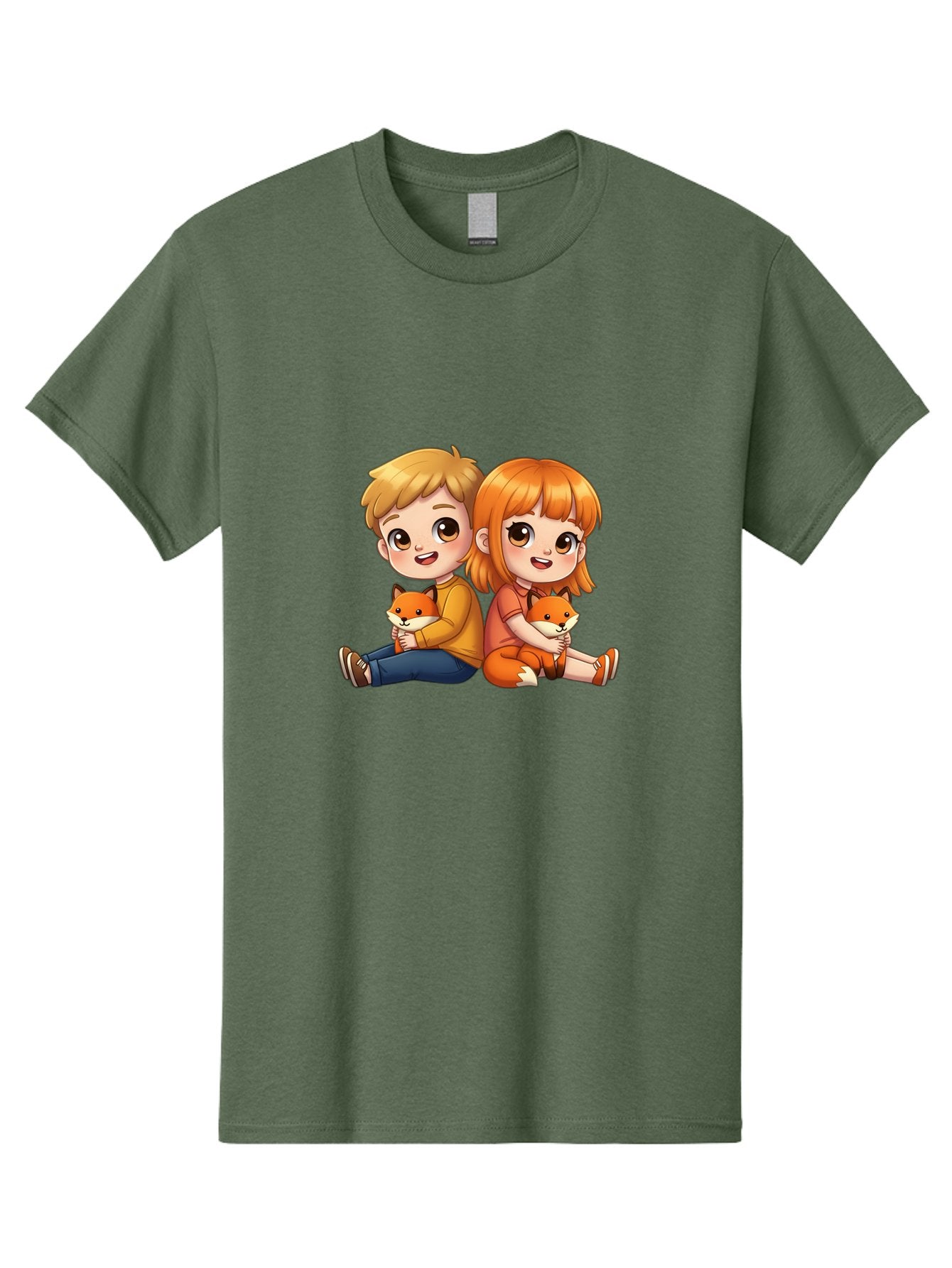 Boy-And-Girl-With-Foxes Men'S Graphic Tee, 100% Cotton, Comfortable Casual Summer Wear, Machine Washable, Vintage Camera, Old Camera, Antique Camera, Black Camera, Classic Photography, Photography Equipment, Nostalgic Device, Film Camera, Bak104 11