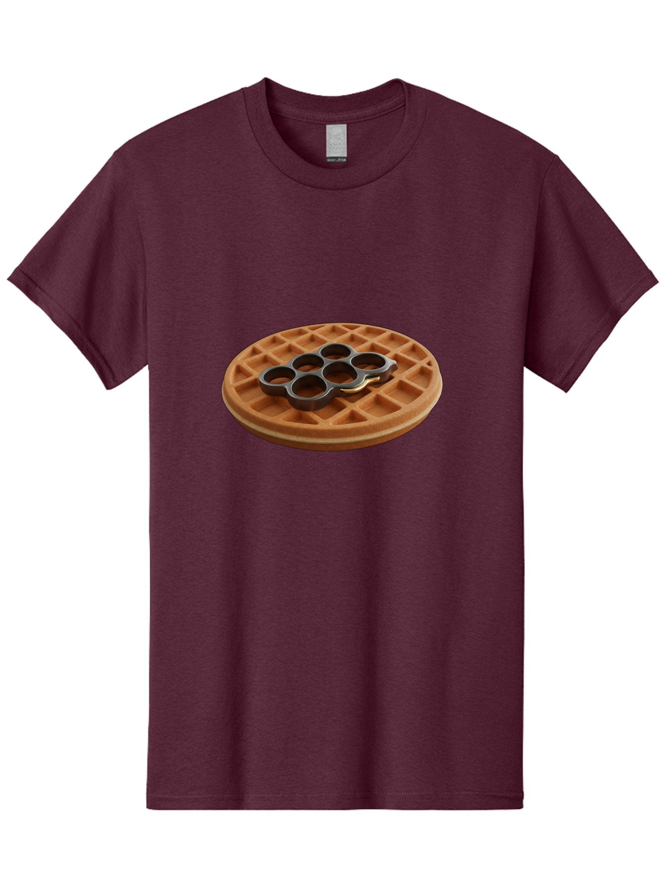Brass-Knuckle-Waffle Men'S Graphic Tee, 100% Cotton, Comfortable Casual Summer Wear, Machine Washable, Vintage Camera, Old Camera, Antique Camera, Black Camera, Classic Photography, Photography Equipment, Nostalgic Device, Film Camera, Bak111 5
