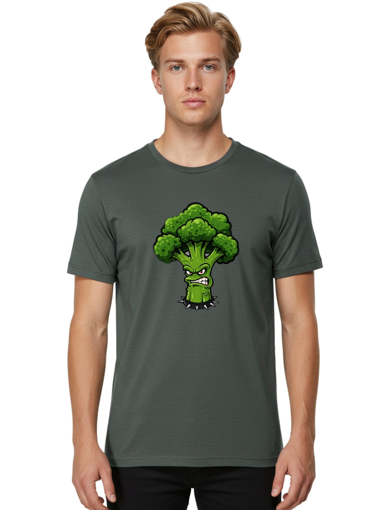 Broccoli-Character Men'S Graphic Tee, 100% Cotton, Comfortable Casual Summer Wear, Machine Washable, Vintage Camera, Old Camera, Antique Camera, Black Camera, Classic Photography, Photography Equipment, Nostalgic Device, Film Camera, Bak114 26