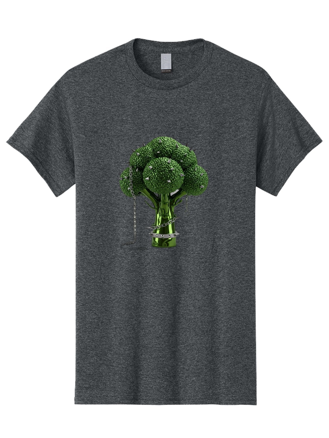 Broccoli-With-Spikes-And-Chains Men'S Graphic Tee, 100% Cotton, Comfortable Casual Summer Wear, Machine Washable, Vintage Camera, Old Camera, Antique Camera, Black Camera, Classic Photography, Photography Equipment, Nostalgic Device, Bak117 15