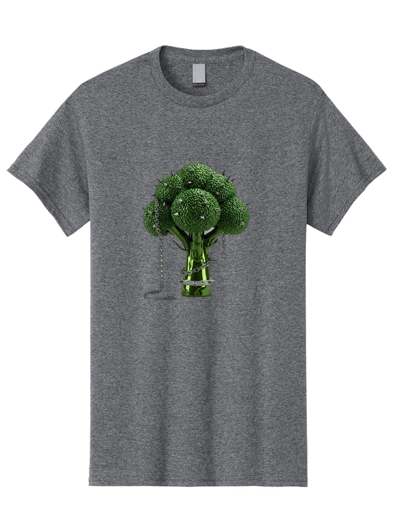 Broccoli-With-Spikes-And-Chains Men'S Graphic Tee, 100% Cotton, Comfortable Casual Summer Wear, Machine Washable, Vintage Camera, Old Camera, Antique Camera, Black Camera, Classic Photography, Photography Equipment, Nostalgic Device, Bak117 11