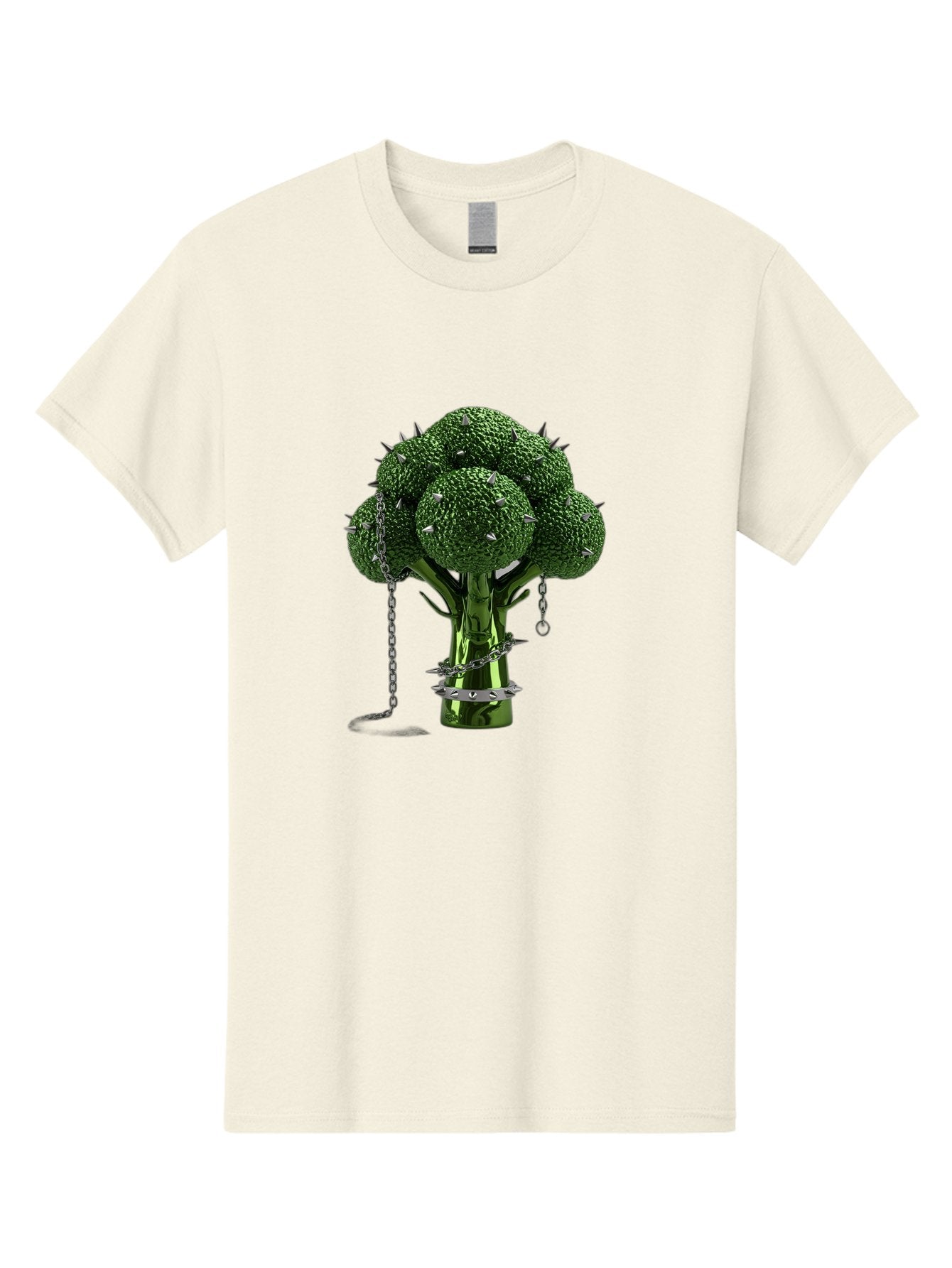 Broccoli-With-Spikes-And-Chains Men'S Graphic Tee, 100% Cotton, Comfortable Casual Summer Wear, Machine Washable, Vintage Camera, Old Camera, Antique Camera, Black Camera, Classic Photography, Photography Equipment, Nostalgic Device, Bak117 7
