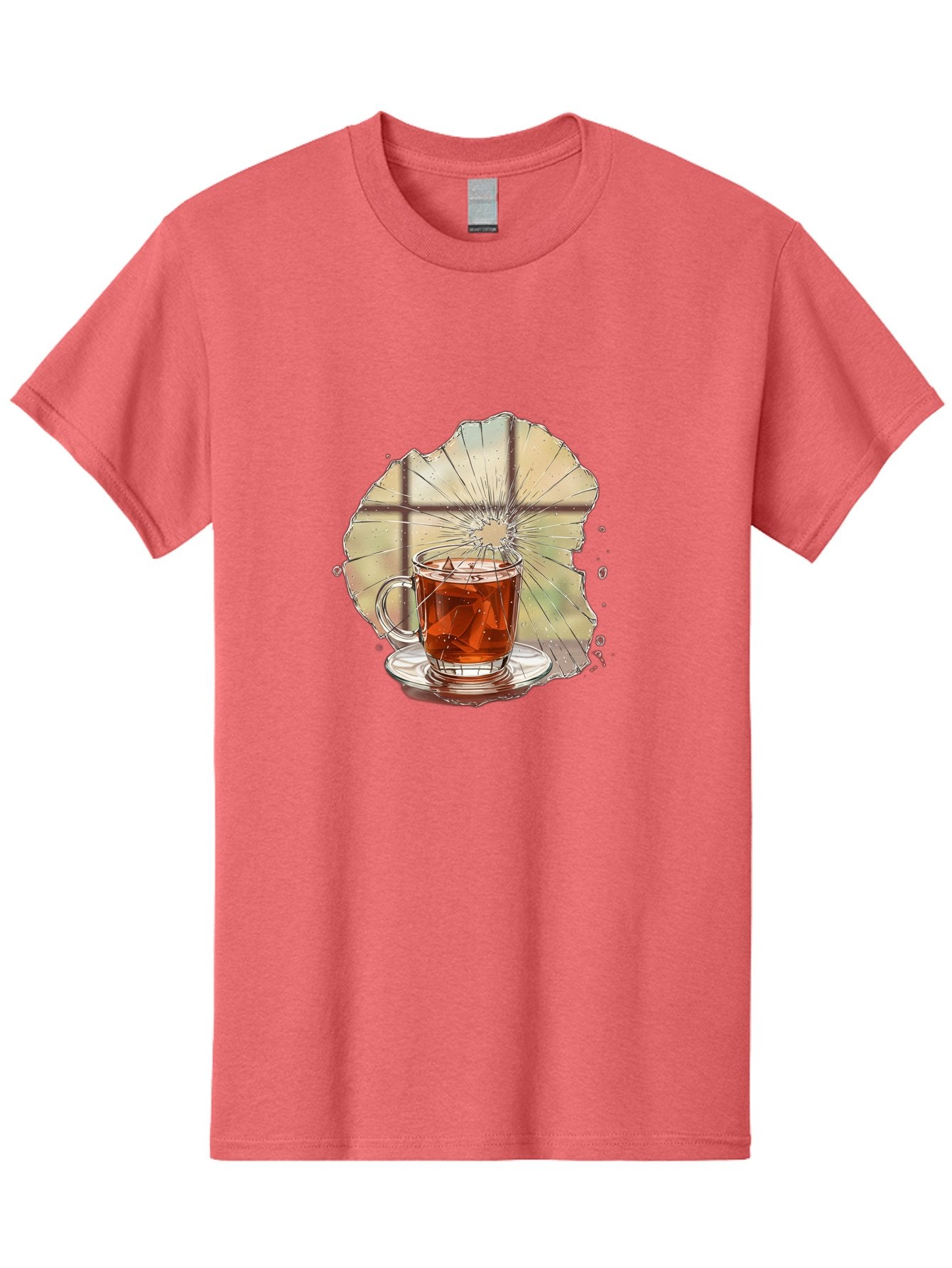 Broken-Glass-Tea Men'S Graphic Tee, 100% Cotton, Comfortable Casual Summer Wear, Machine Washable, Vintage Camera, Old Camera, Antique Camera, Black Camera, Classic Photography, Photography Equipment, Nostalgic Device, Film Camera, Camera Art Bak121 11