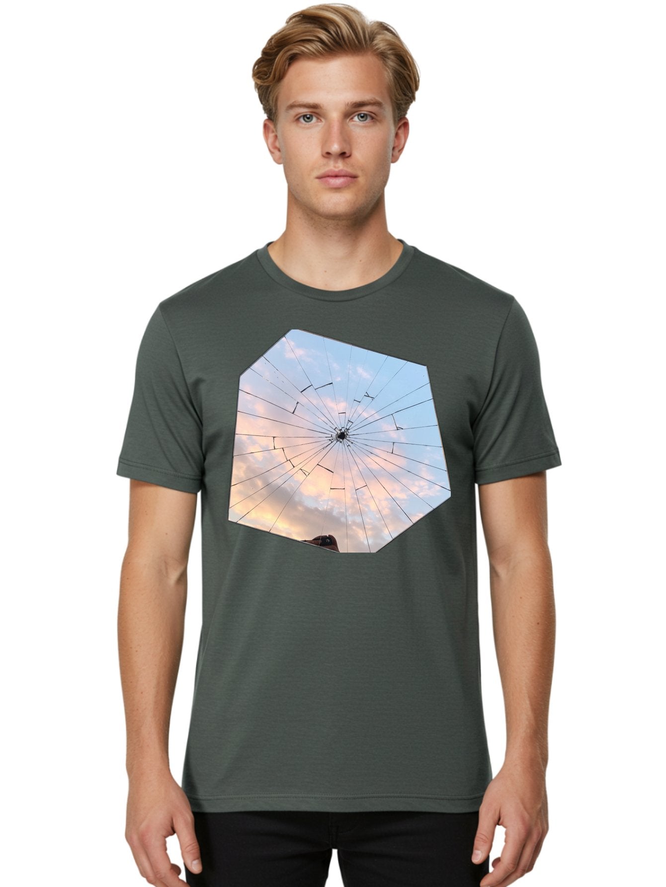 Broken-Glass Men'S Graphic Tee, 100% Cotton, Comfortable Casual Summer Wear, Machine Washable, Vintage Camera, Old Camera, Antique Camera, Black Camera, Classic Photography, Photography Equipment, Nostalgic Device, Film Camera, Camera Art Bak123 28