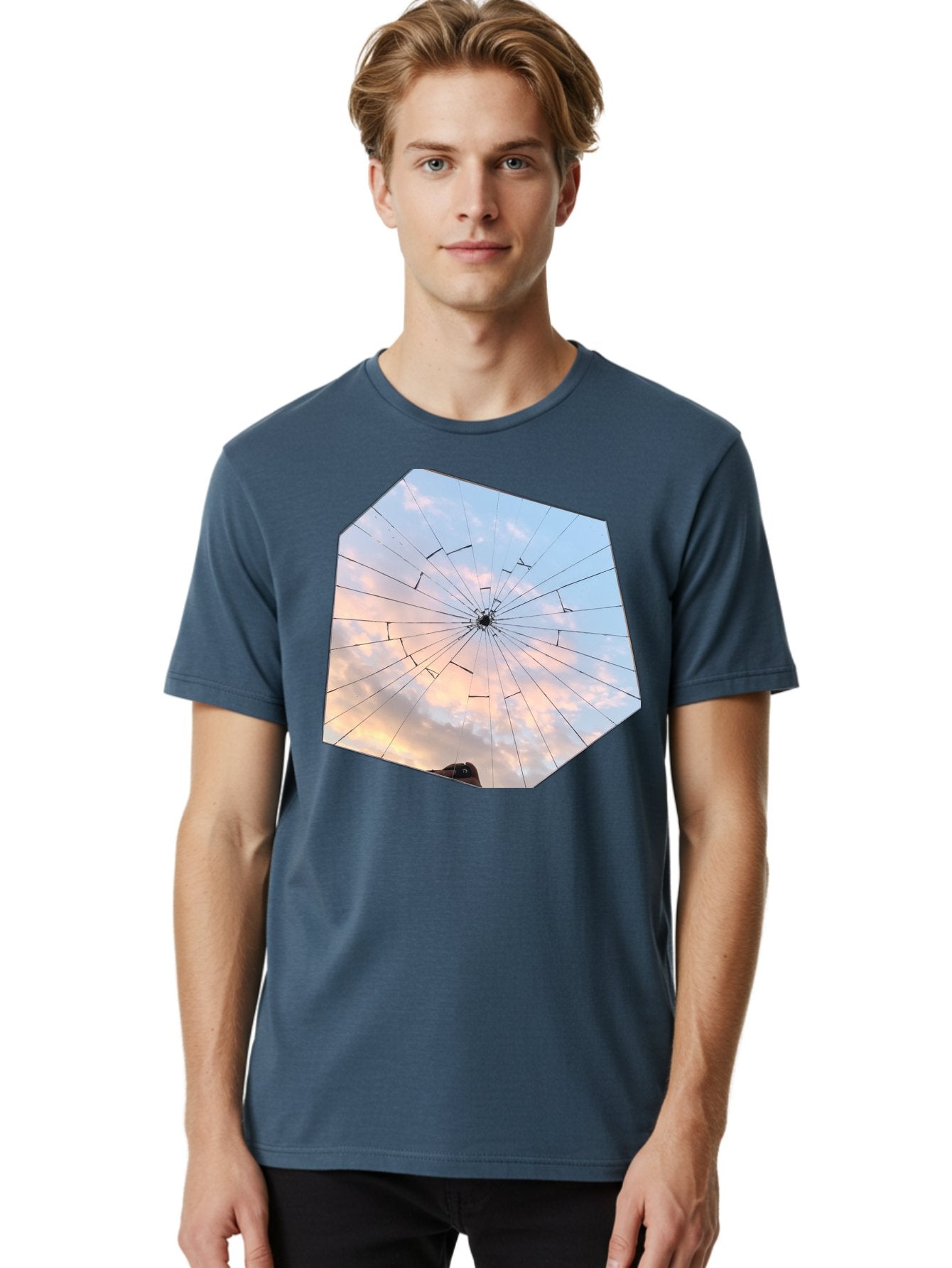 Broken-Glass Men'S Graphic Tee, 100% Cotton, Comfortable Casual Summer Wear, Machine Washable, Vintage Camera, Old Camera, Antique Camera, Black Camera, Classic Photography, Photography Equipment, Nostalgic Device, Film Camera, Camera Art Bak123 18