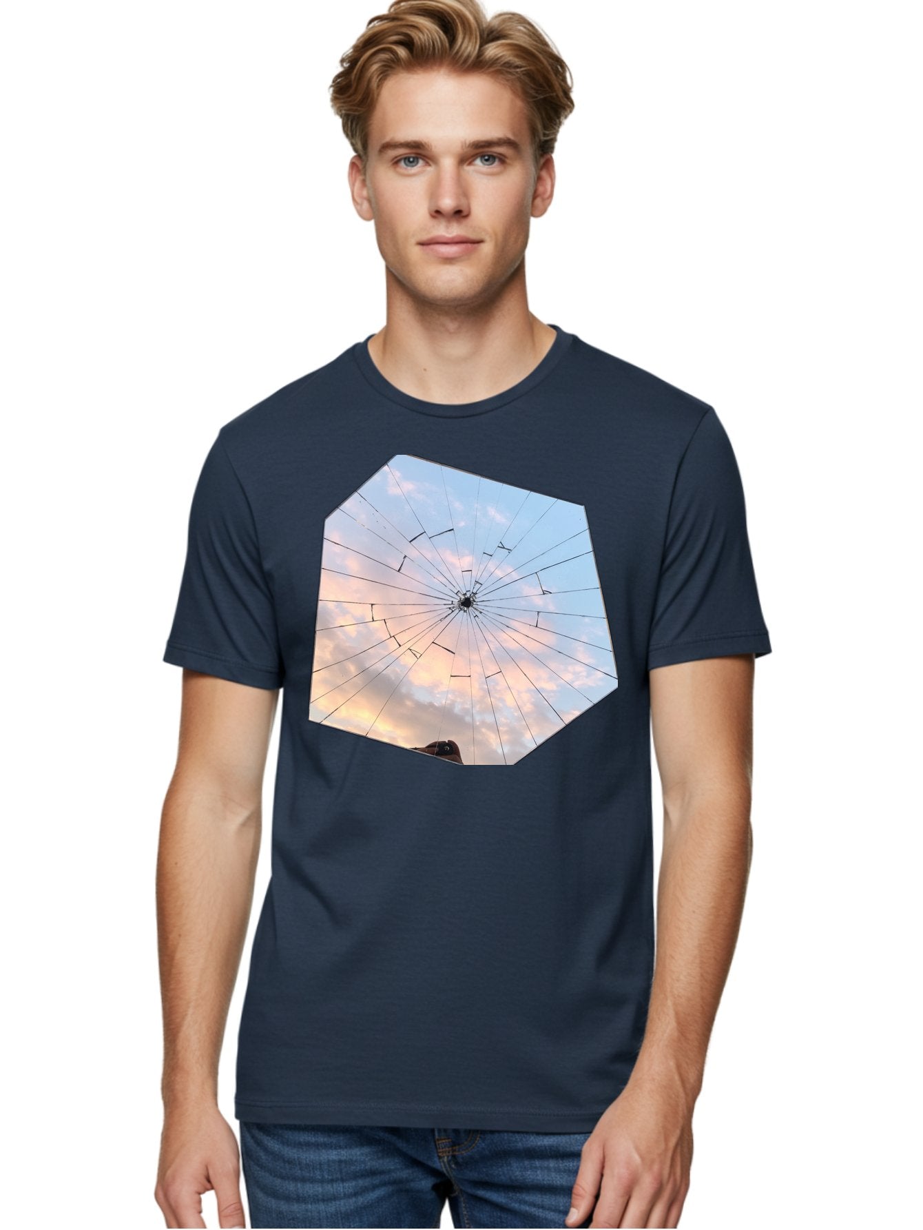 Broken-Glass Men'S Graphic Tee, 100% Cotton, Comfortable Casual Summer Wear, Machine Washable, Vintage Camera, Old Camera, Antique Camera, Black Camera, Classic Photography, Photography Equipment, Nostalgic Device, Film Camera, Camera Art Bak123 29