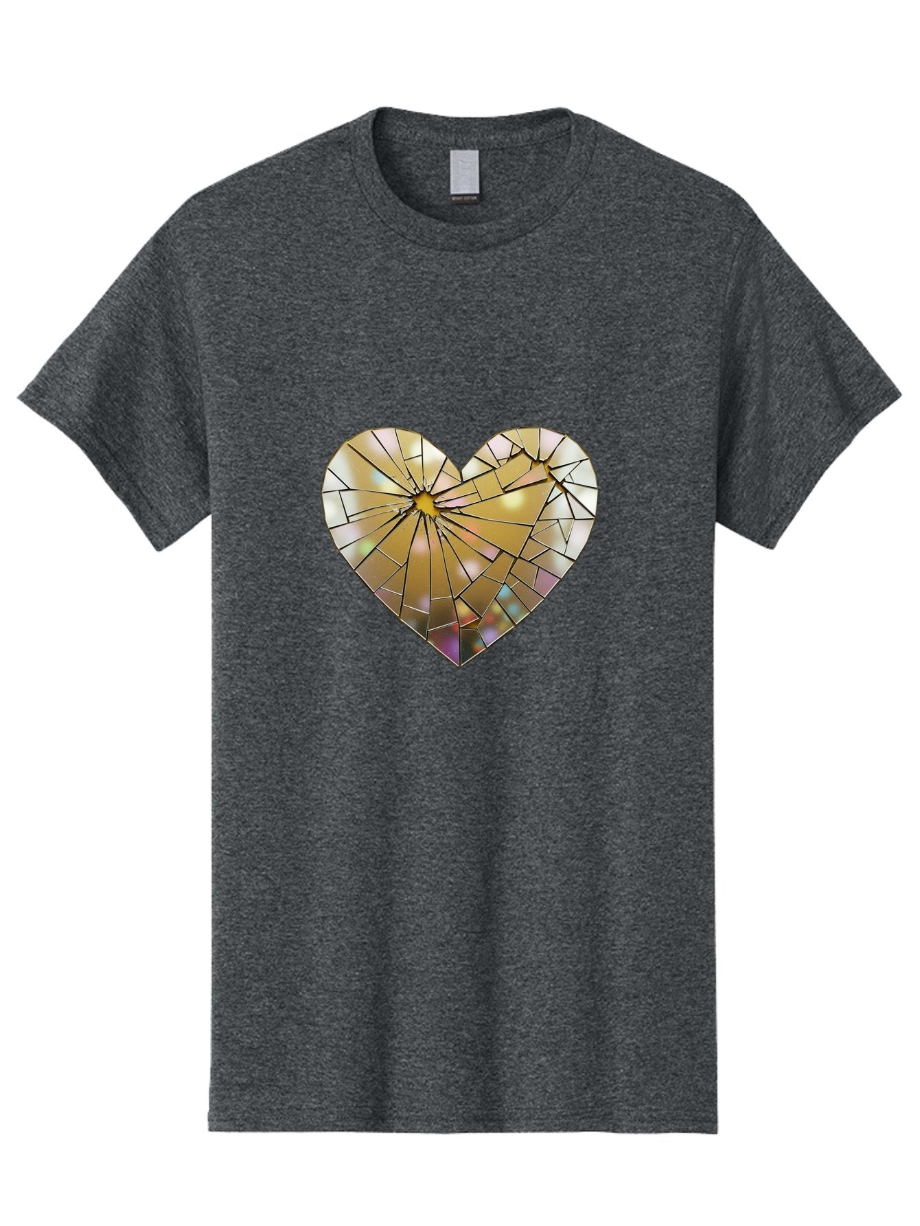 Broken-Heart-1 Men'S Graphic Tee, 100% Cotton, Comfortable Casual Summer Wear, Machine Washable, Vintage Camera, Old Camera, Antique Camera, Black Camera, Classic Photography, Photography Equipment, Nostalgic Device, Film Camera, Camera Art Bak124 9