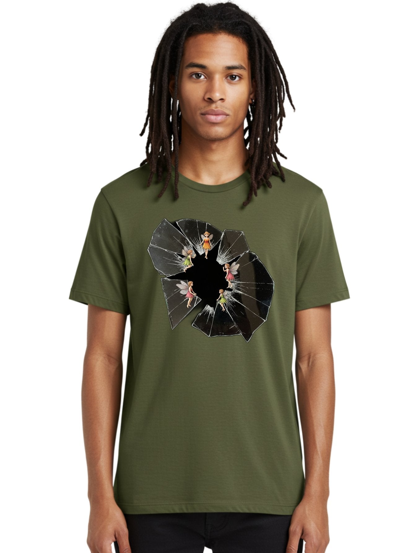 Broken-Mirror-Fairies Men'S Graphic Tee, 100% Cotton, Comfortable Casual Summer Wear, Machine Washable, Vintage Camera, Old Camera, Antique Camera, Black Camera, Classic Photography, Photography Equipment, Nostalgic Device, Film Camera, Bak133 28