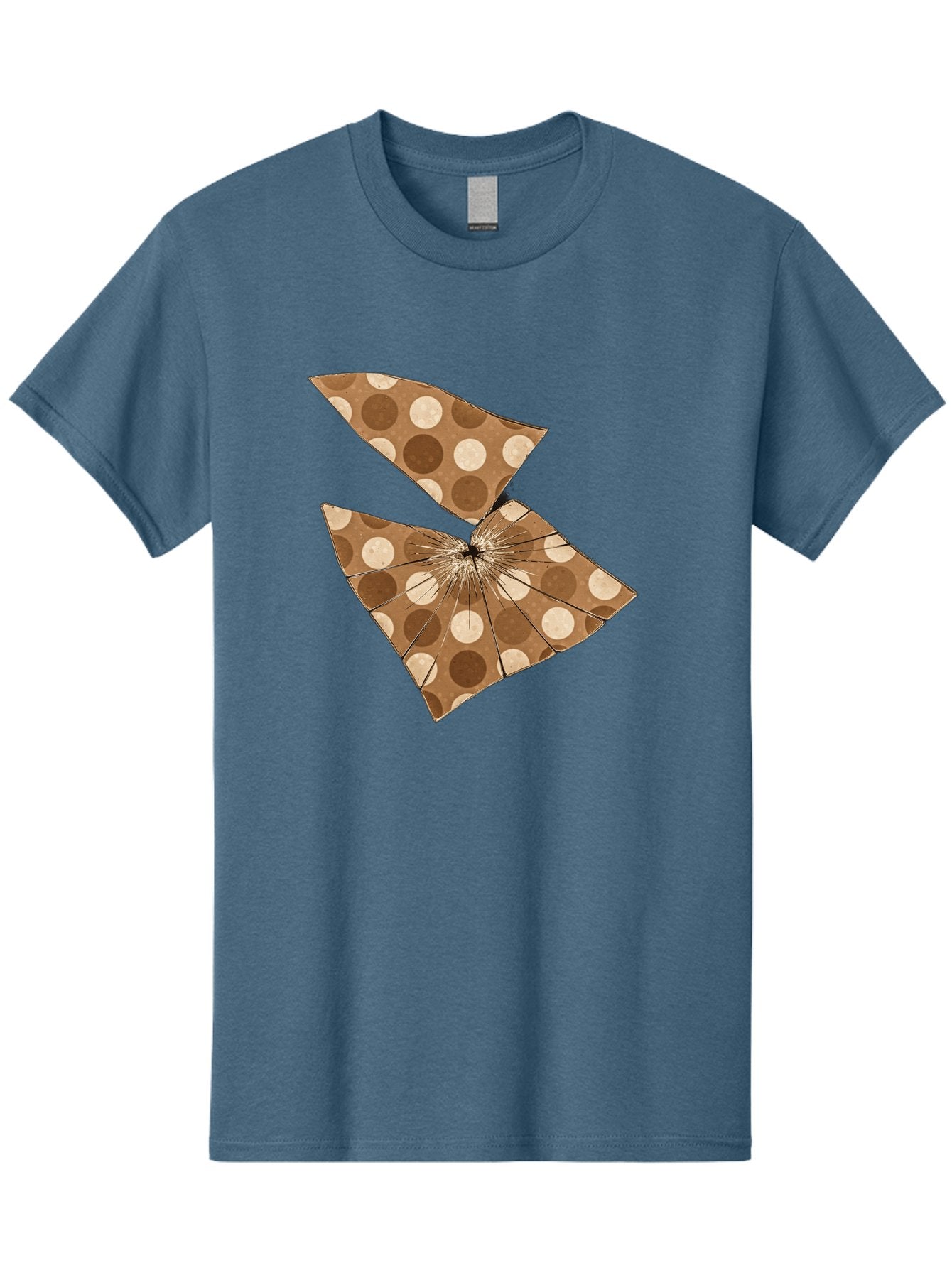 Brown-And-Beige-Polka-Dot-Parasol Men'S Graphic Tee, 100% Cotton, Comfortable Casual Summer Wear, Machine Washable, Vintage Camera, Old Camera, Antique Camera, Black Camera, Classic Photography, Photography Equipment, Nostalgic Device, Bak141