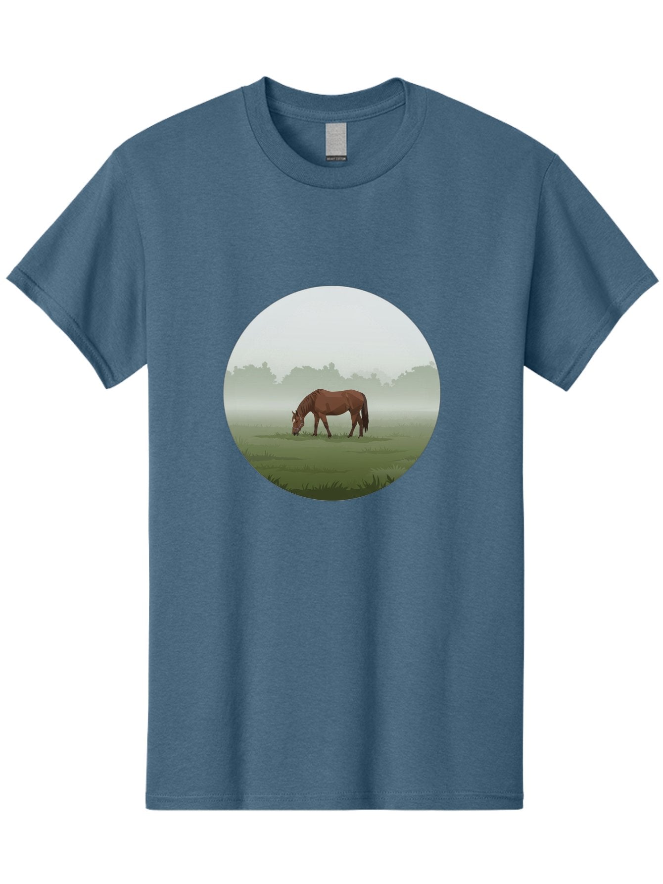 Brown-Horse-Grazing Men'S Graphic Tee, 100% Cotton, Comfortable Casual Summer Wear, Machine Washable, Vintage Camera, Old Camera, Antique Camera, Black Camera, Classic Photography, Photography Equipment, Nostalgic Device, Film Camera, Bak142 10