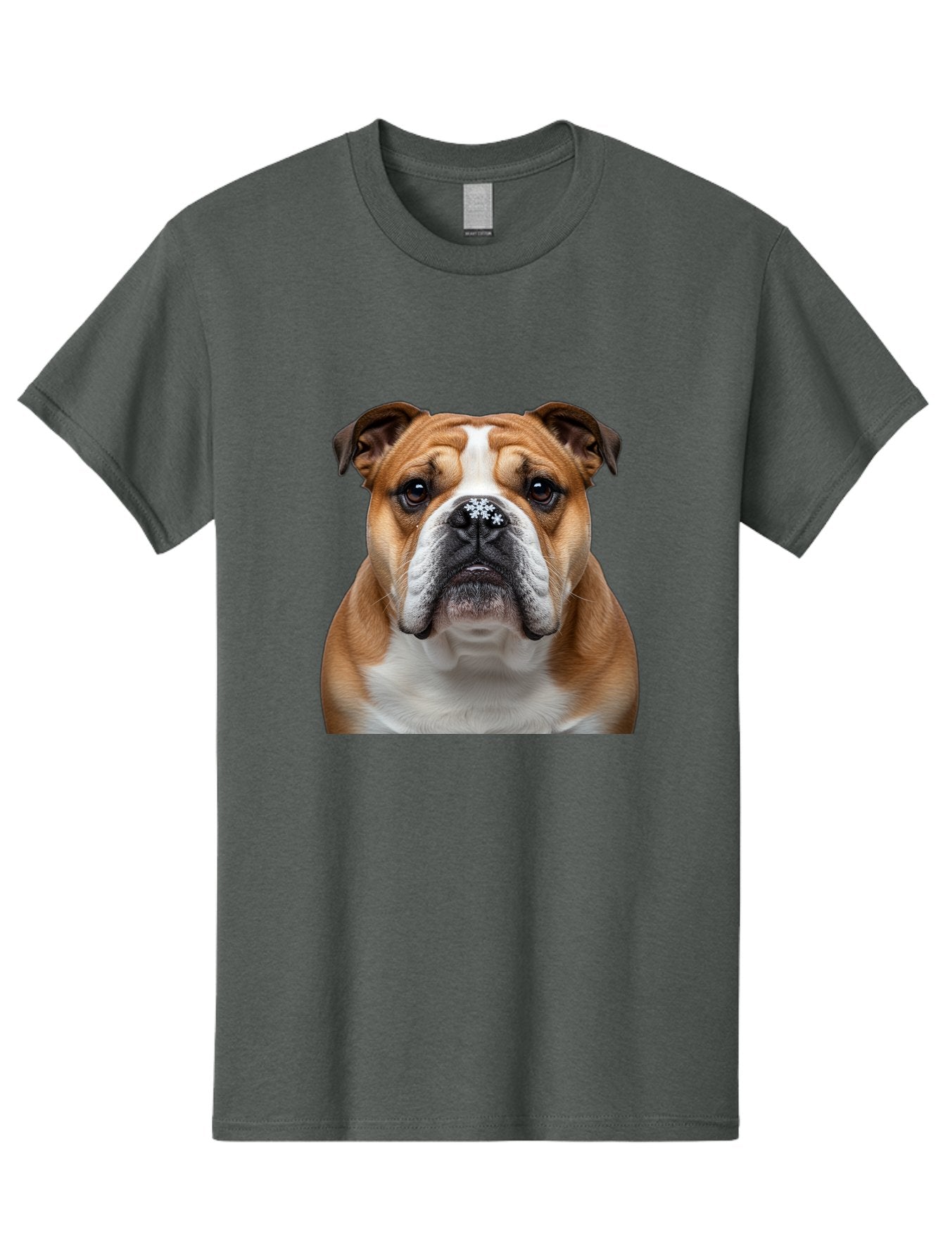 Bulldog-Portrait Men'S Graphic Tee, 100% Cotton, Comfortable Casual Summer Wear, Machine Washable, Vintage Camera, Old Camera, Antique Camera, Black Camera, Classic Photography, Photography Equipment, Nostalgic Device, Film Camera, Camera Art Bak145 7