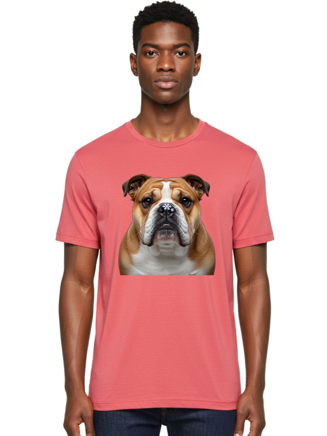 Bulldog-Portrait Men'S Graphic Tee, 100% Cotton, Comfortable Casual Summer Wear, Machine Washable, Vintage Camera, Old Camera, Antique Camera, Black Camera, Classic Photography, Photography Equipment, Nostalgic Device, Film Camera, Camera Art Bak145 26