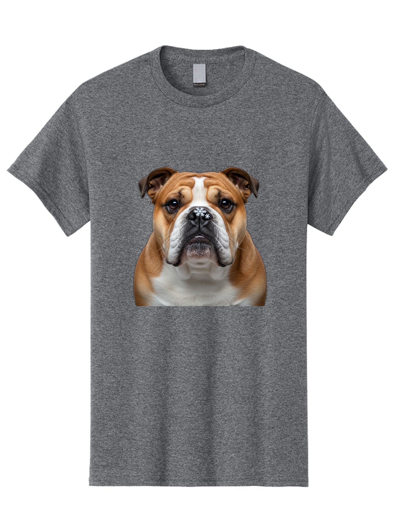 Bulldog-Portrait Men'S Graphic Tee, 100% Cotton, Comfortable Casual Summer Wear, Machine Washable, Vintage Camera, Old Camera, Antique Camera, Black Camera, Classic Photography, Photography Equipment, Nostalgic Device, Film Camera, Camera Art Bak145