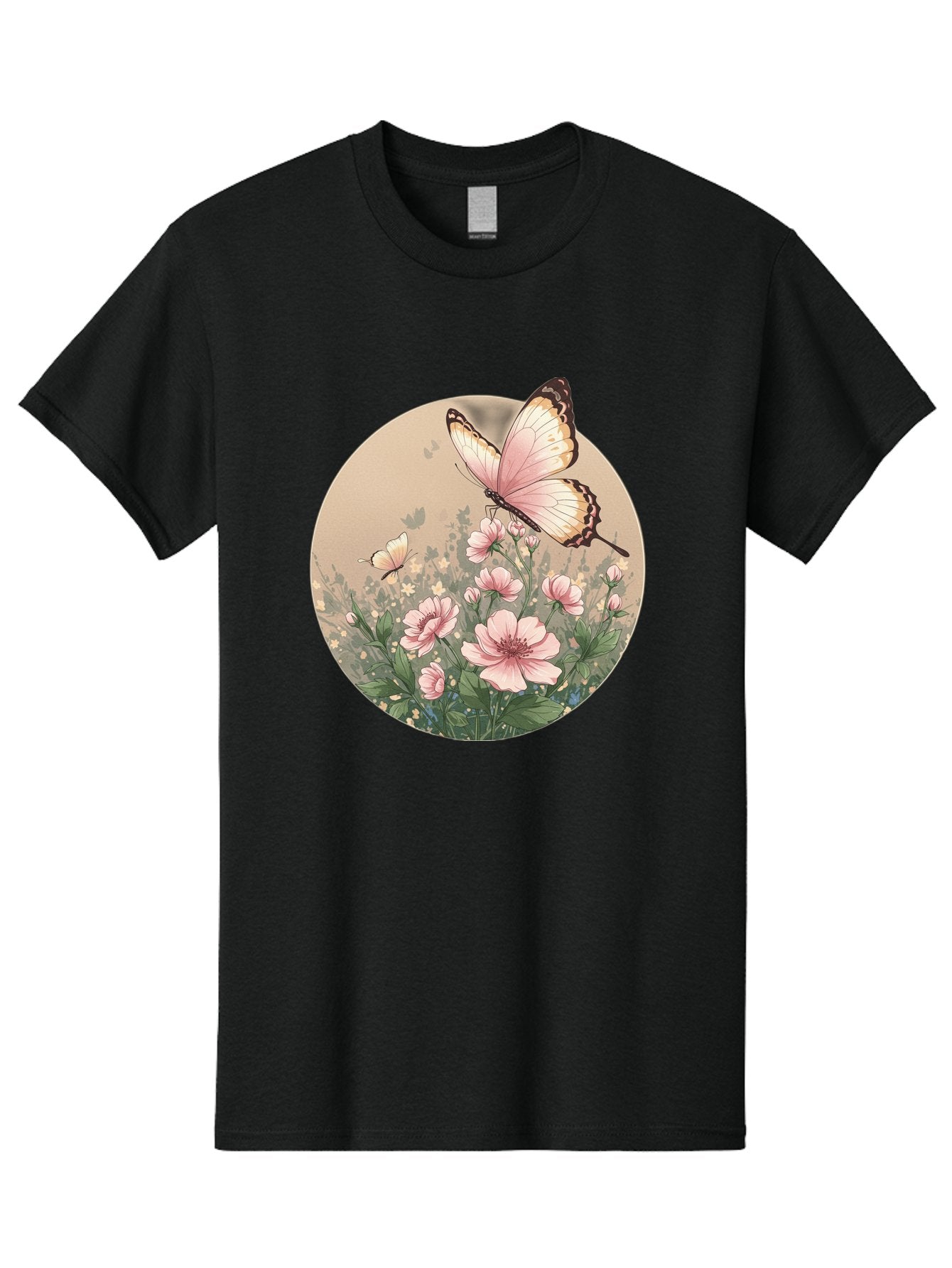 Butterflies-And-Flowers Men'S Graphic Tee, 100% Cotton, Comfortable Casual Summer Wear, Machine Washable, Vintage Camera, Old Camera, Antique Camera, Black Camera, Classic Photography, Photography Equipment, Nostalgic Device, Film Camera, Bak152 3