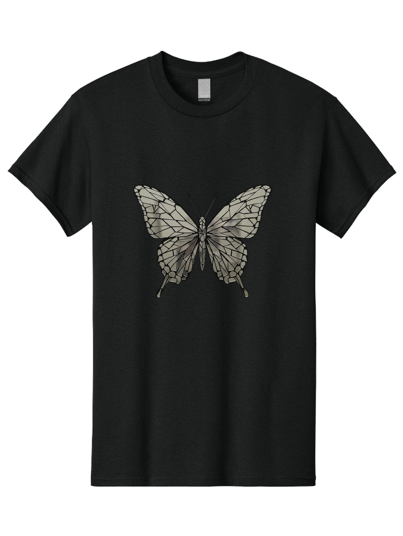 Butterfly-1 Men'S Graphic Tee, 100% Cotton, Comfortable Casual Summer Wear, Machine Washable, Vintage Camera, Old Camera, Antique Camera, Black Camera, Classic Photography, Photography Equipment, Nostalgic Device, Film Camera, Camera Art Bak154 11