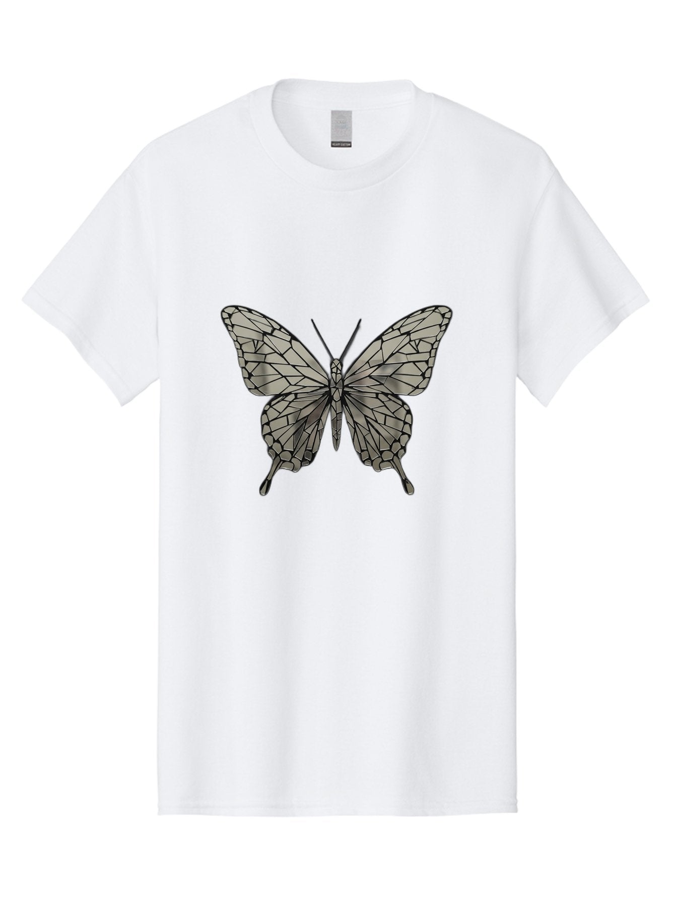 Butterfly-1 Men'S Graphic Tee, 100% Cotton, Comfortable Casual Summer Wear, Machine Washable, Vintage Camera, Old Camera, Antique Camera, Black Camera, Classic Photography, Photography Equipment, Nostalgic Device, Film Camera, Camera Art Bak154 10