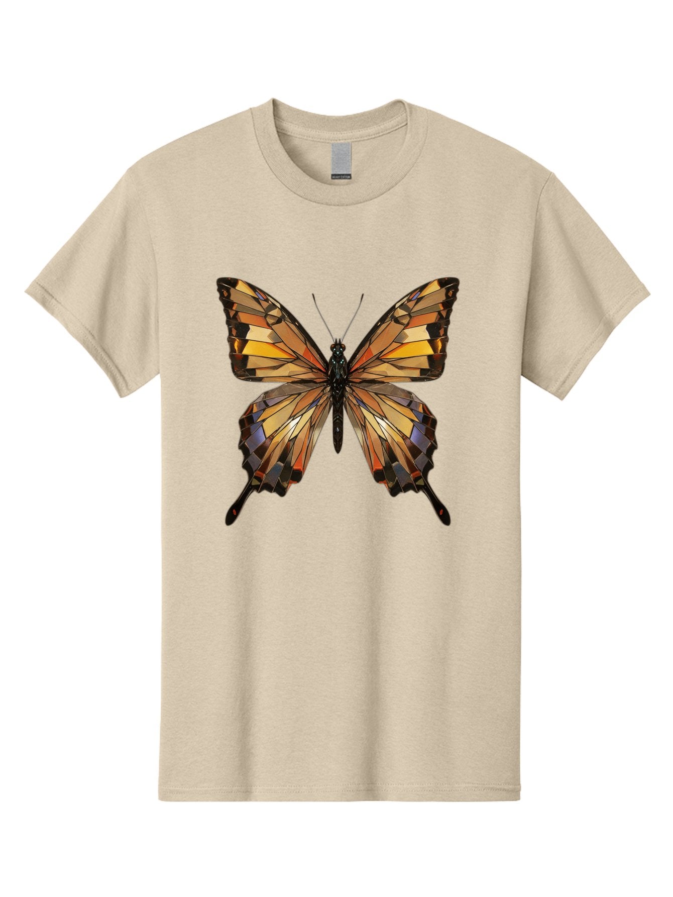 Butterfly-2 Men'S Graphic Tee, 100% Cotton, Comfortable Casual Summer Wear, Machine Washable, Vintage Camera, Old Camera, Antique Camera, Black Camera, Classic Photography, Photography Equipment, Nostalgic Device, Film Camera, Camera Art Bak155 10