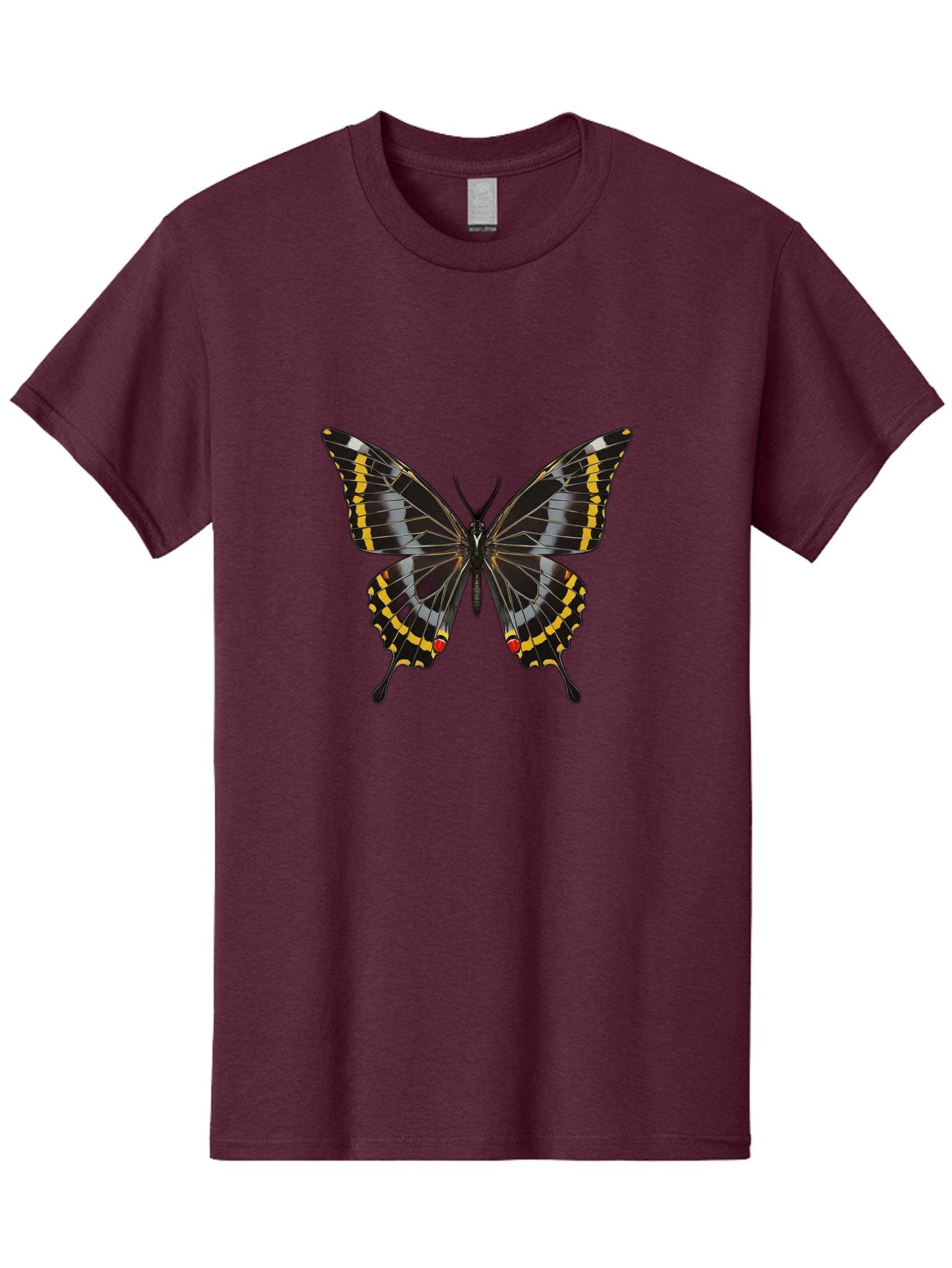 Butterfly-3 Men'S Graphic Tee, 100% Cotton, Comfortable Casual Summer Wear, Machine Washable, Vintage Camera, Old Camera, Antique Camera, Black Camera, Classic Photography, Photography Equipment, Nostalgic Device, Film Camera, Camera Art Bak156 6